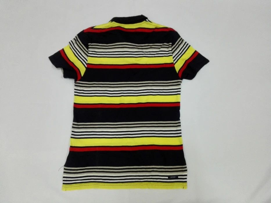 Japanese Brand SOPHNET. Scorpion Embroidery Logo Colorful Striped Polo Tee Size US S / EU 44-46 / 1 - 7 Thumbnail