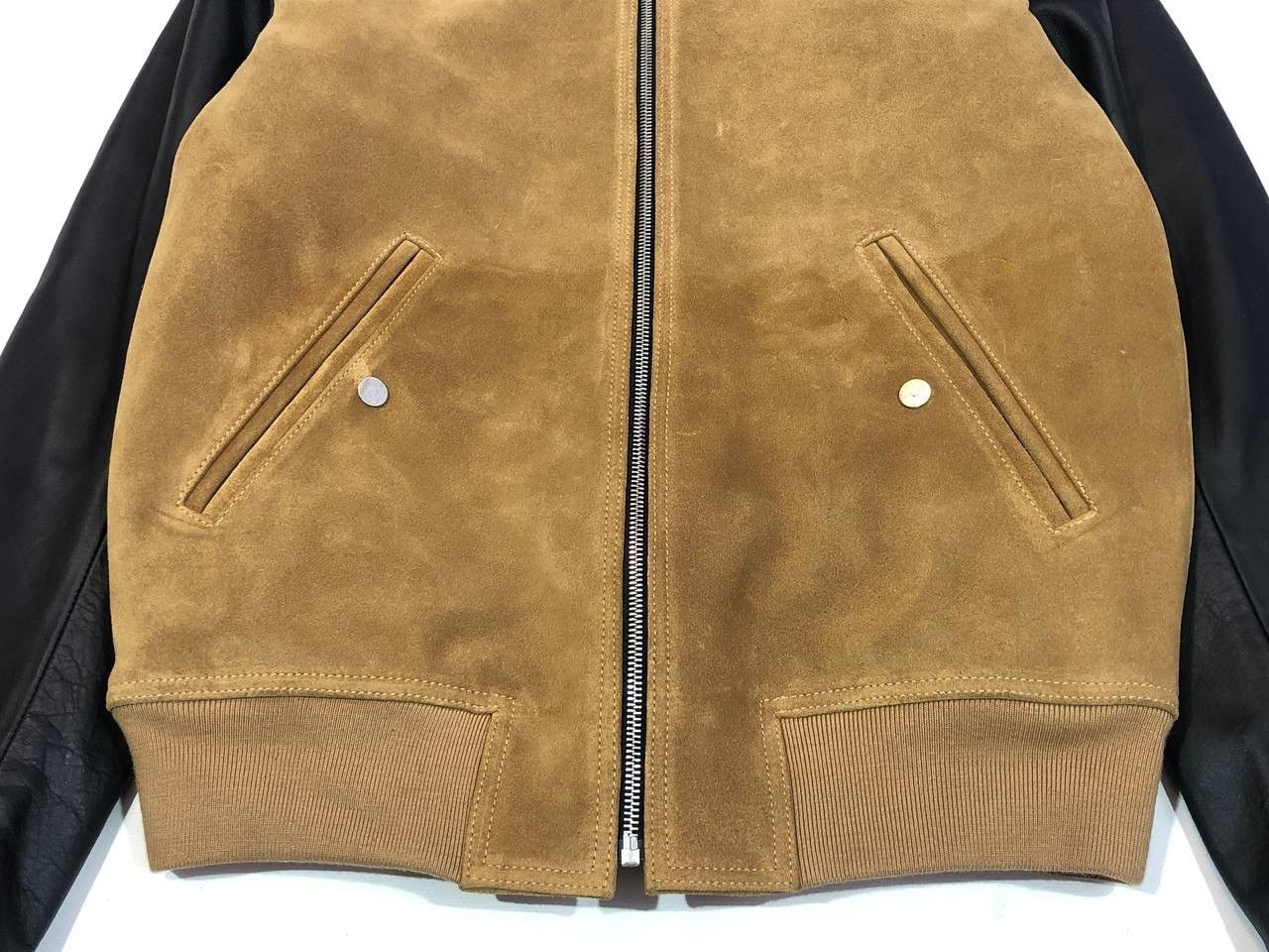Sandro Sandro Paris Bomber Leather Jacket Size US S / EU 44-46 / 1 - 5 Thumbnail