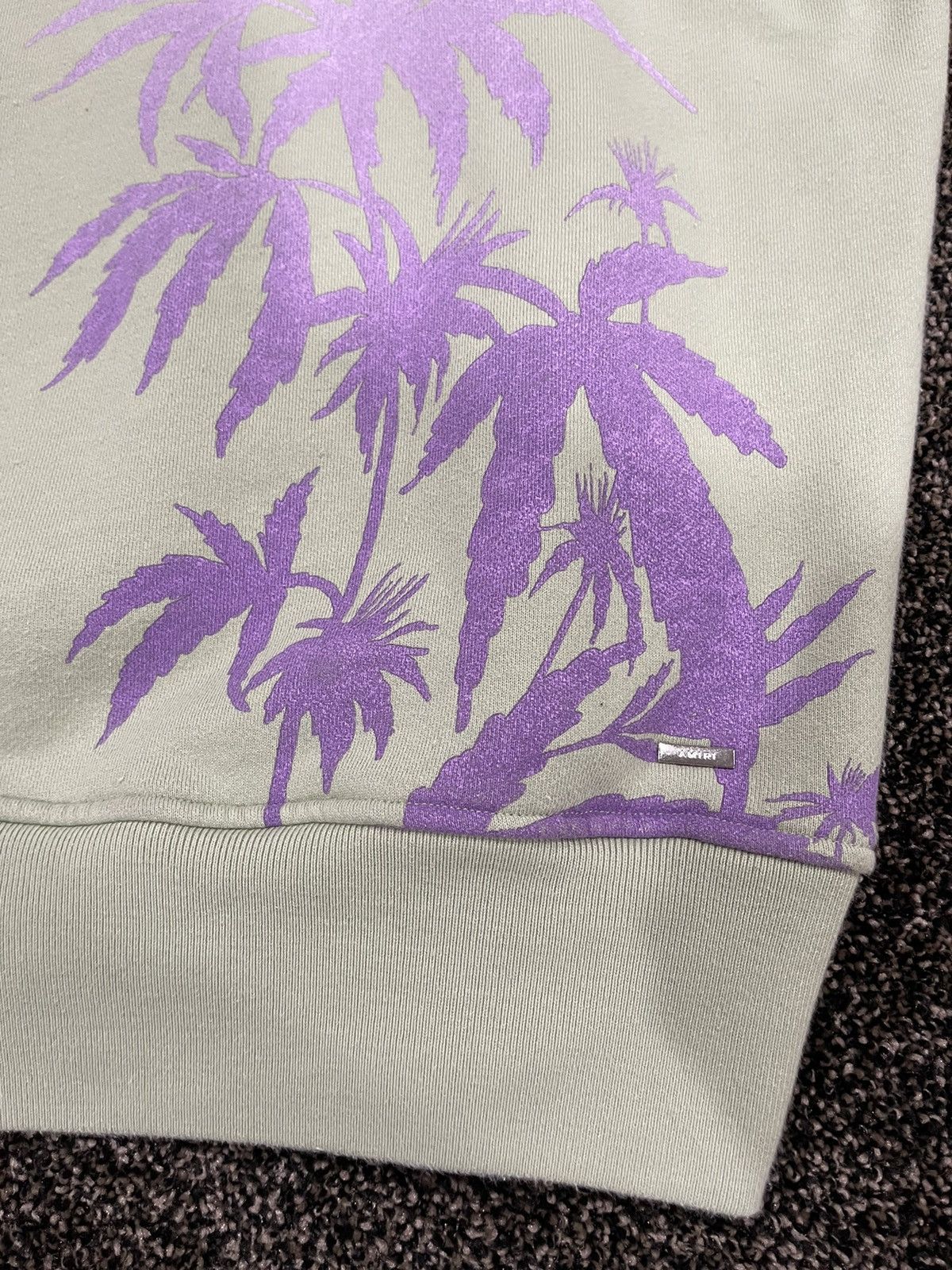 Amiri Amiri Eternal Happiness Palm Tree Mint Green Oversize Hoodie Size US S / EU 44-46 / 1 - 16 Thumbnail