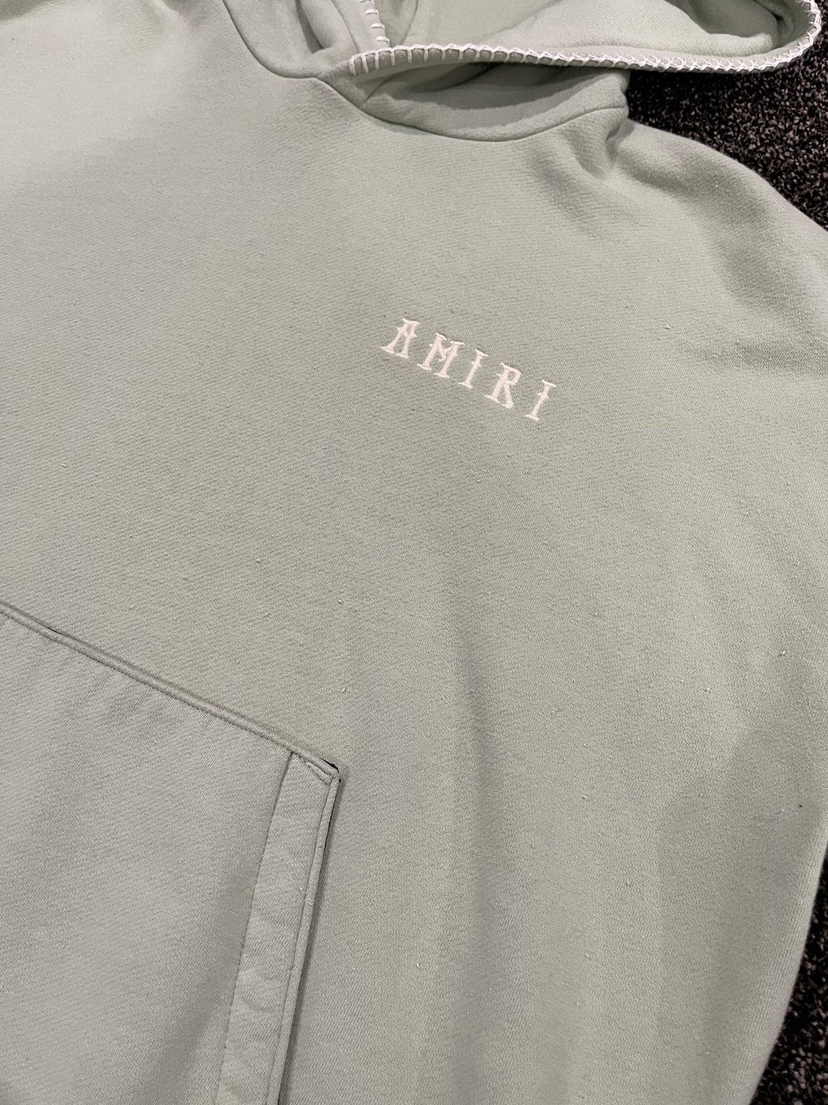 Amiri Amiri Eternal Happiness Palm Tree Mint Green Oversize Hoodie Size US S / EU 44-46 / 1 - 12 Thumbnail