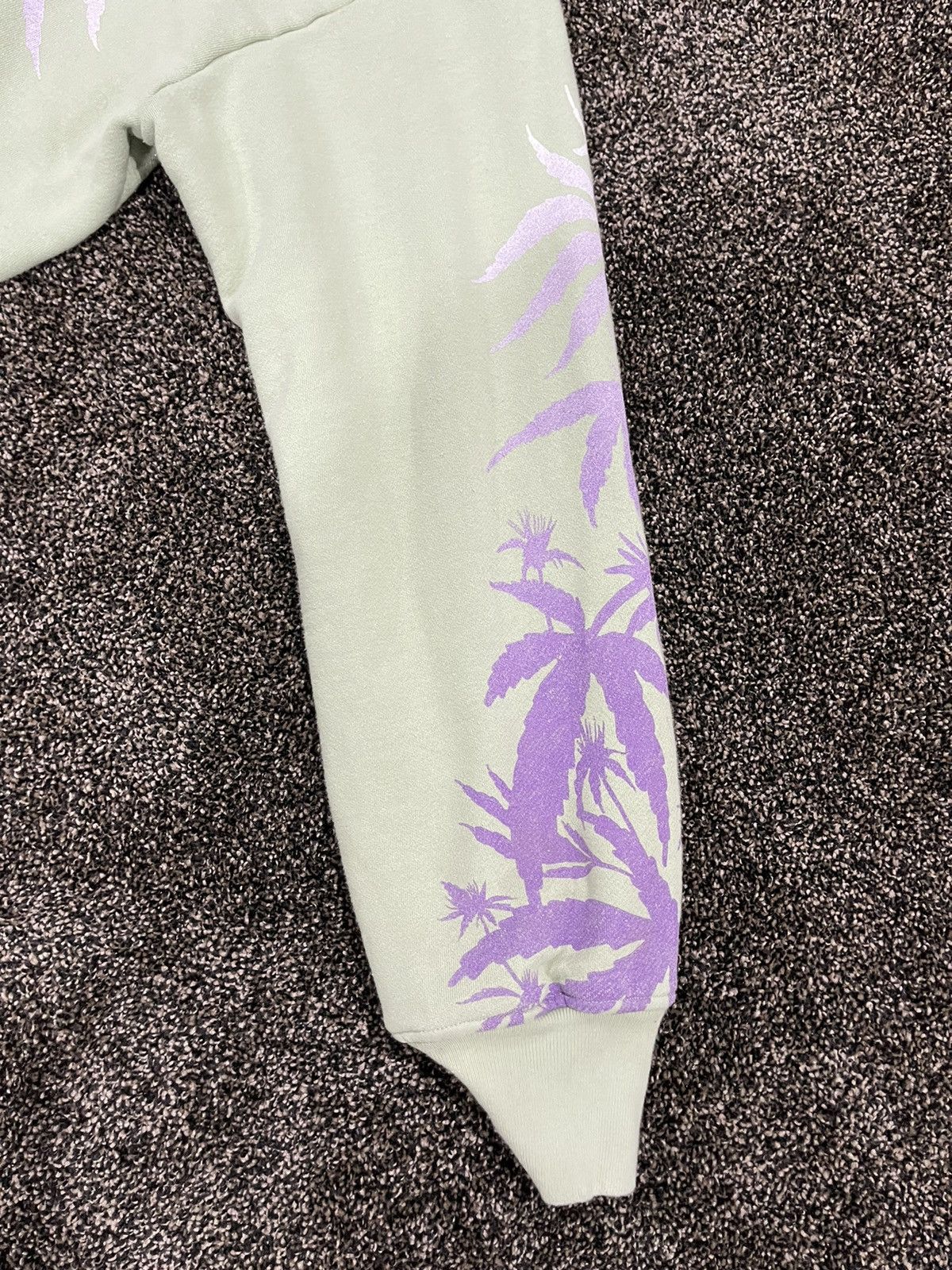 Amiri Amiri Eternal Happiness Palm Tree Mint Green Oversize Hoodie Size US S / EU 44-46 / 1 - 15 Thumbnail