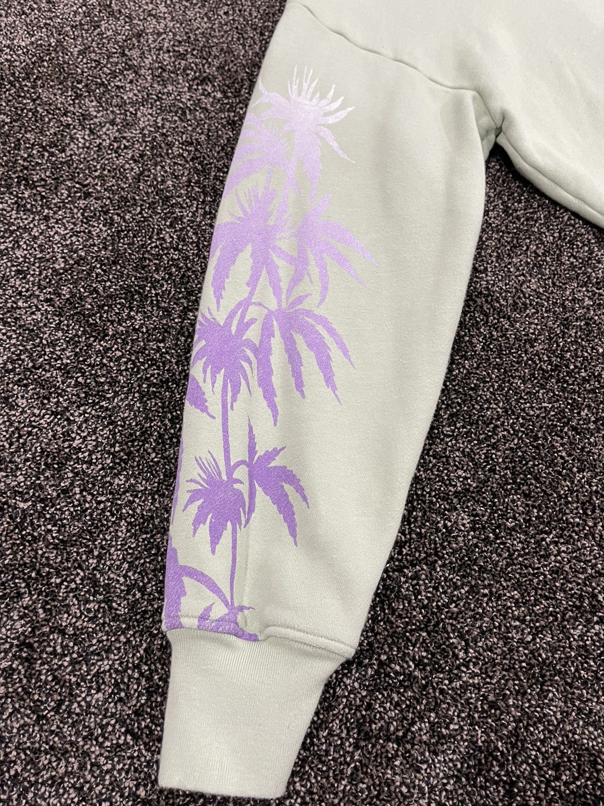 Amiri Amiri Eternal Happiness Palm Tree Mint Green Oversize Hoodie Size US S / EU 44-46 / 1 - 11 Thumbnail