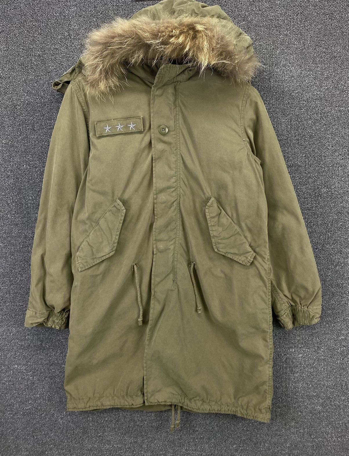 Avirex Vintage Avirex X earth music Military Fur Parka Long Jacket Size US S / EU 44-46 / 1 - 1 Thumbnail