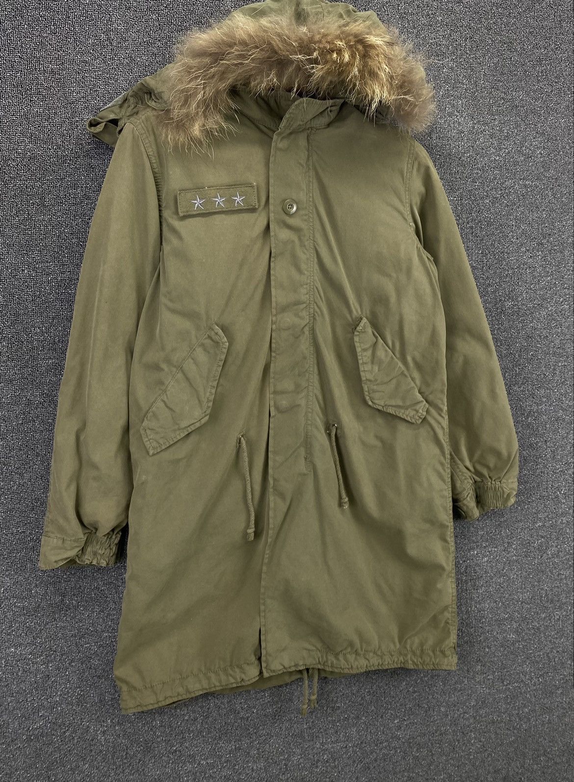 Avirex Vintage Avirex X earth music Military Fur Parka Long Jacket Size US S / EU 44-46 / 1 - 2 Thumbnail