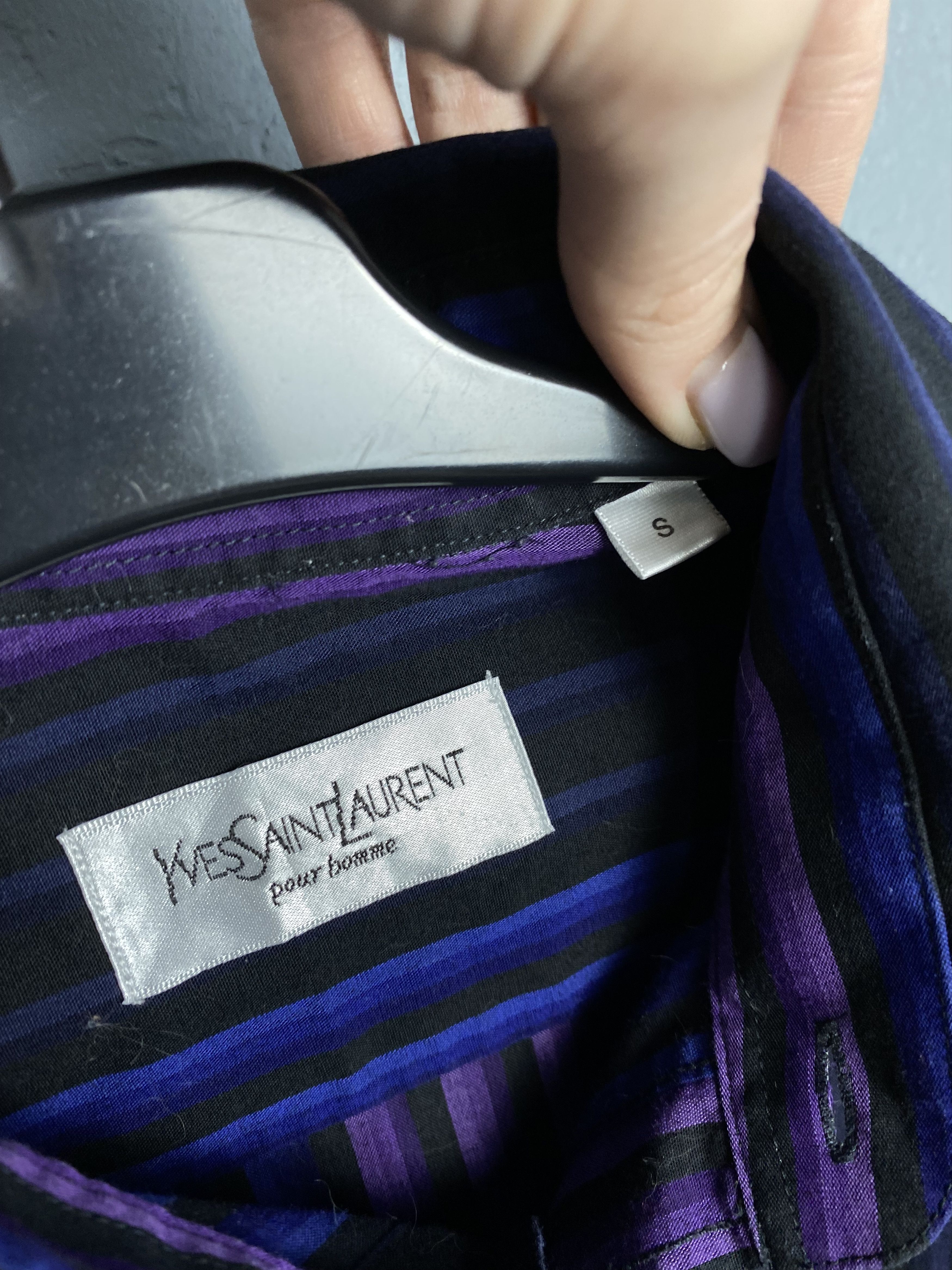 Yves Saint Laurent Yves Saint Laurent YSL Mens Long Sleeve Shirt Size US S / EU 44-46 / 1 - 4 Thumbnail