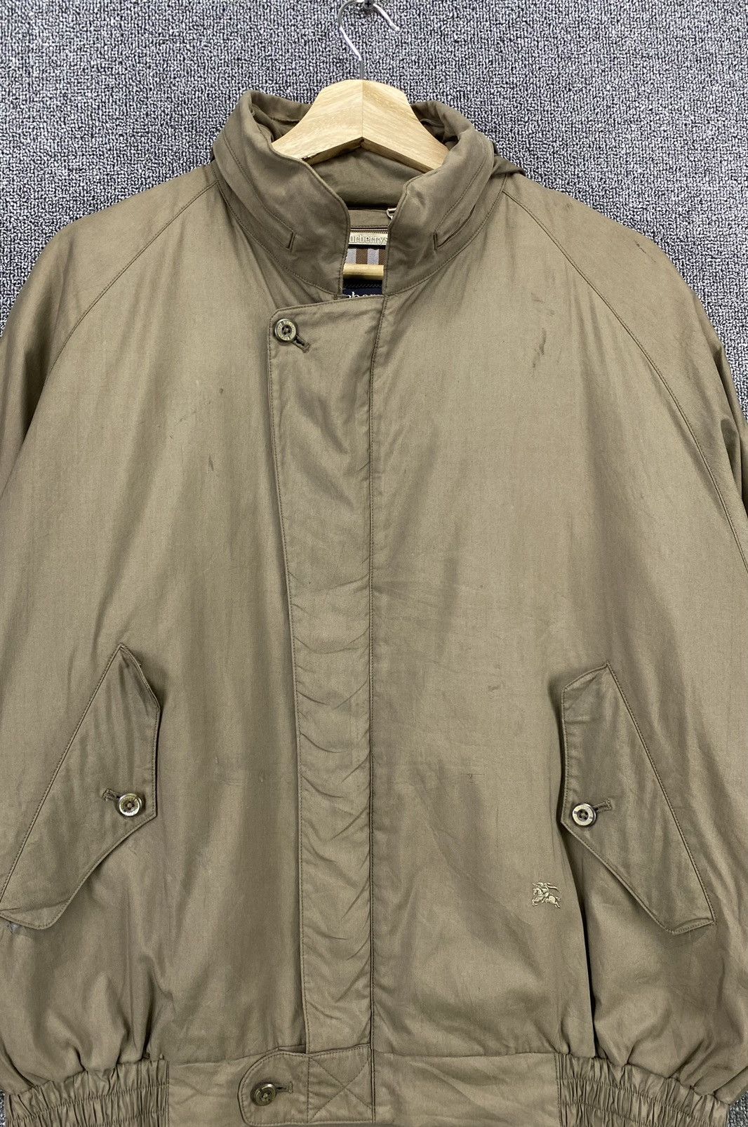 Burberry Vintage Burberrys Nova Check Bomber Jacket Size US L / EU 52-54 / 3 - 5 Thumbnail