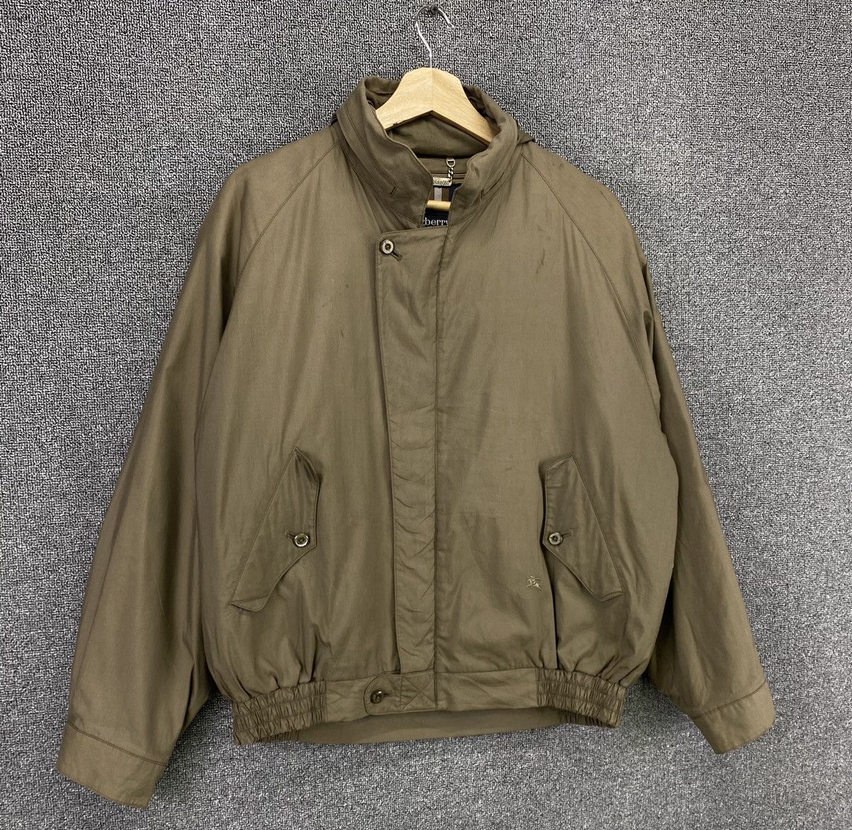 Burberry Vintage Burberrys Nova Check Bomber Jacket Size US L / EU 52-54 / 3 - 2 Thumbnail