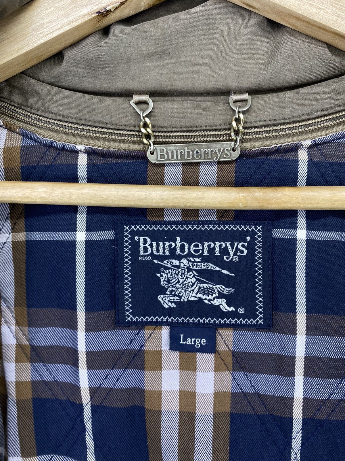 Burberry Vintage Burberrys Nova Check Bomber Jacket Size US L / EU 52-54 / 3 - 7 Thumbnail