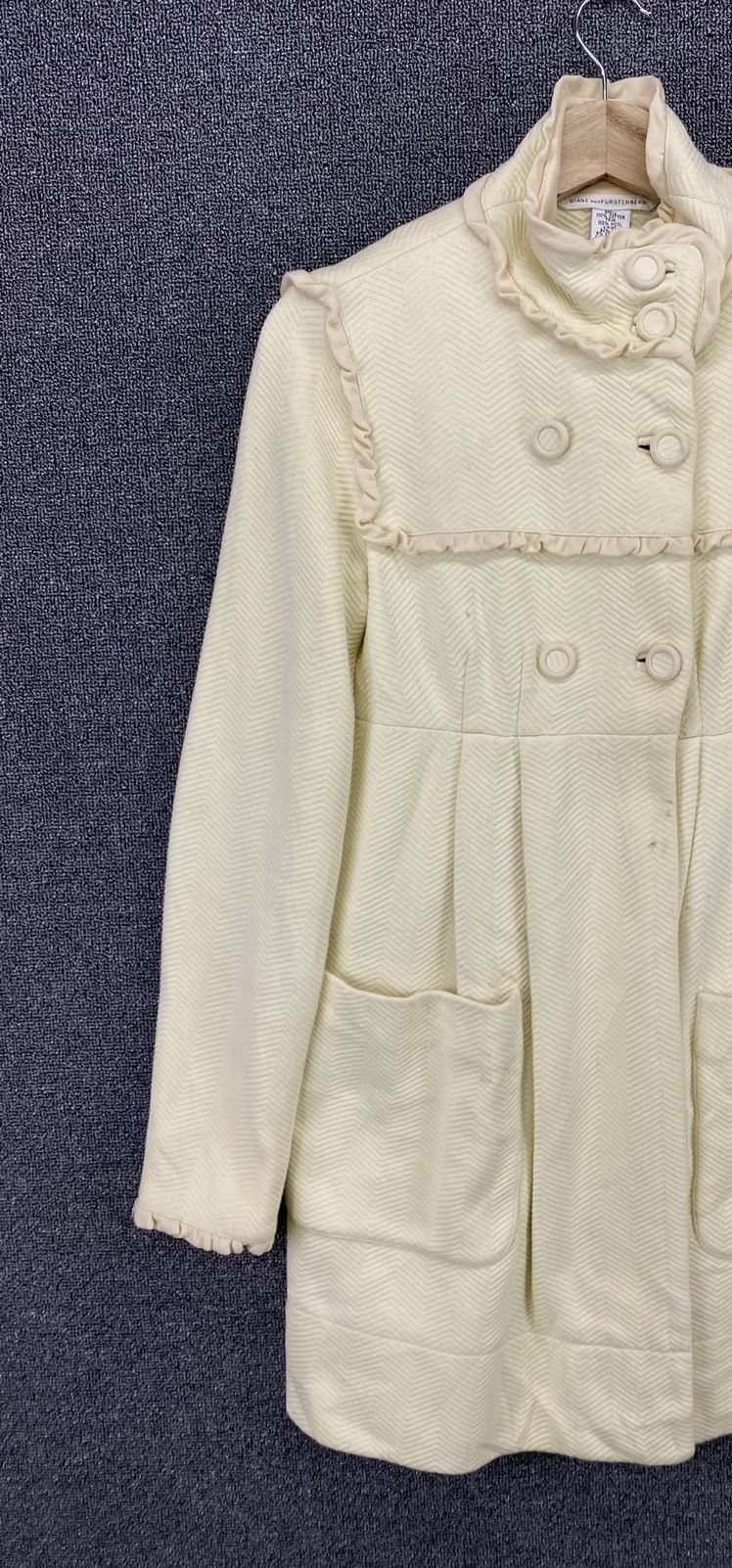 Diane von Furstenberg Vintage Diane von Furstenberg Coats Jacket Size S / US 4 / IT 40 - 3 Thumbnail