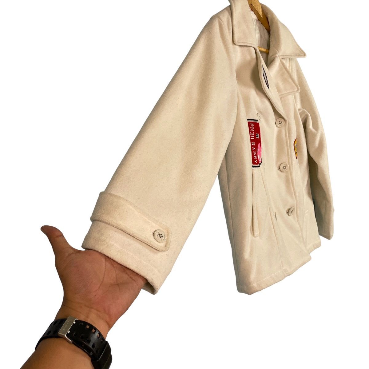 Japanese Brand Japanese Kids Pichi Rabby Patched Pea Coat Size XS / US 0-2 / IT 36-38 - 8 Thumbnail