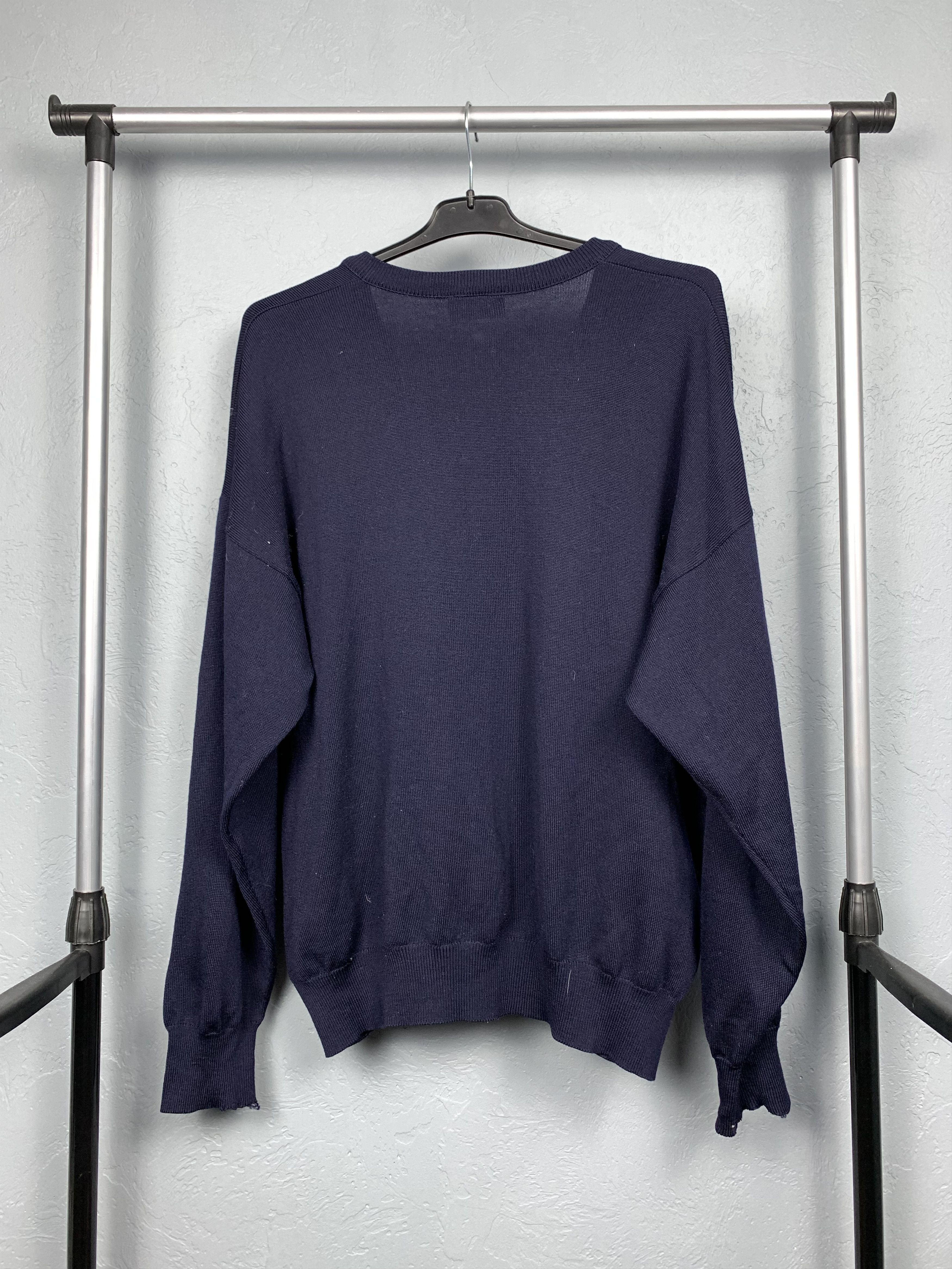 Lacoste Lacoste Chemise Vintage Mens Knit Sweater Made in France Size US L / EU 52-54 / 3 - 7 Thumbnail