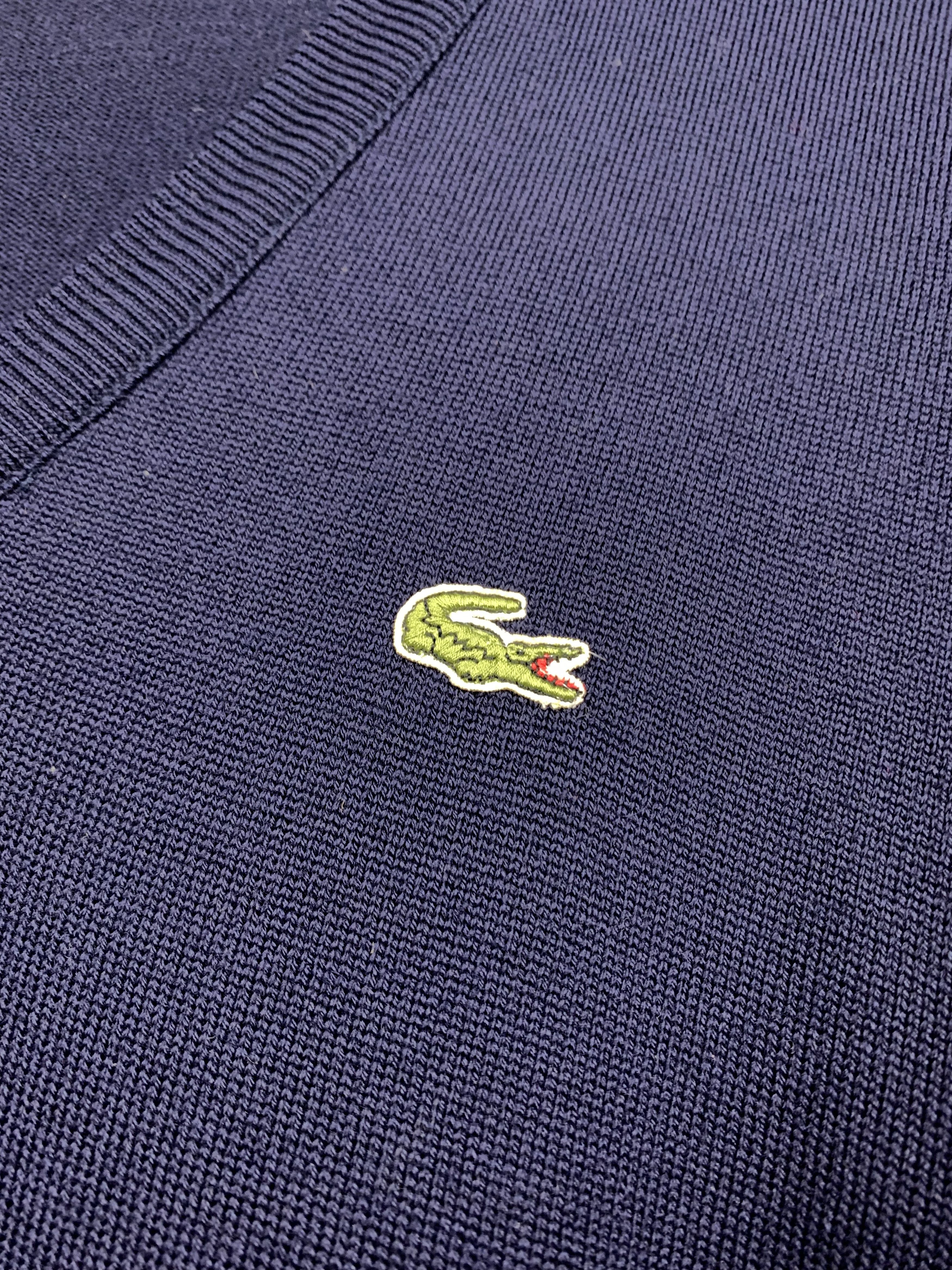 Lacoste Lacoste Chemise Vintage Mens Knit Sweater Made in France Size US L / EU 52-54 / 3 - 4 Thumbnail