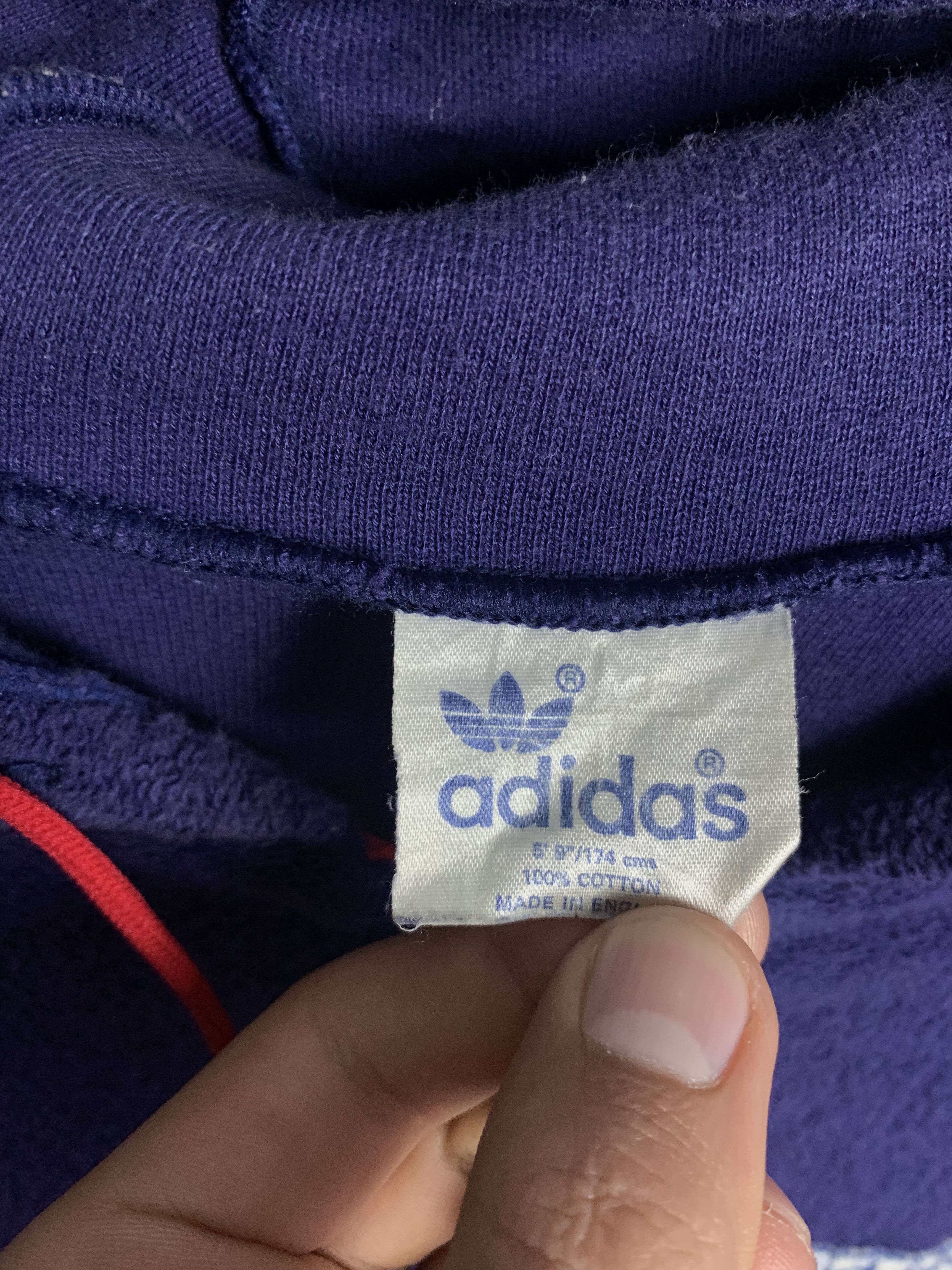 Adidas Adidas 80s Vintage Mens Mohair Hoodie Size US M / EU 48-50 / 2 - 4 Thumbnail