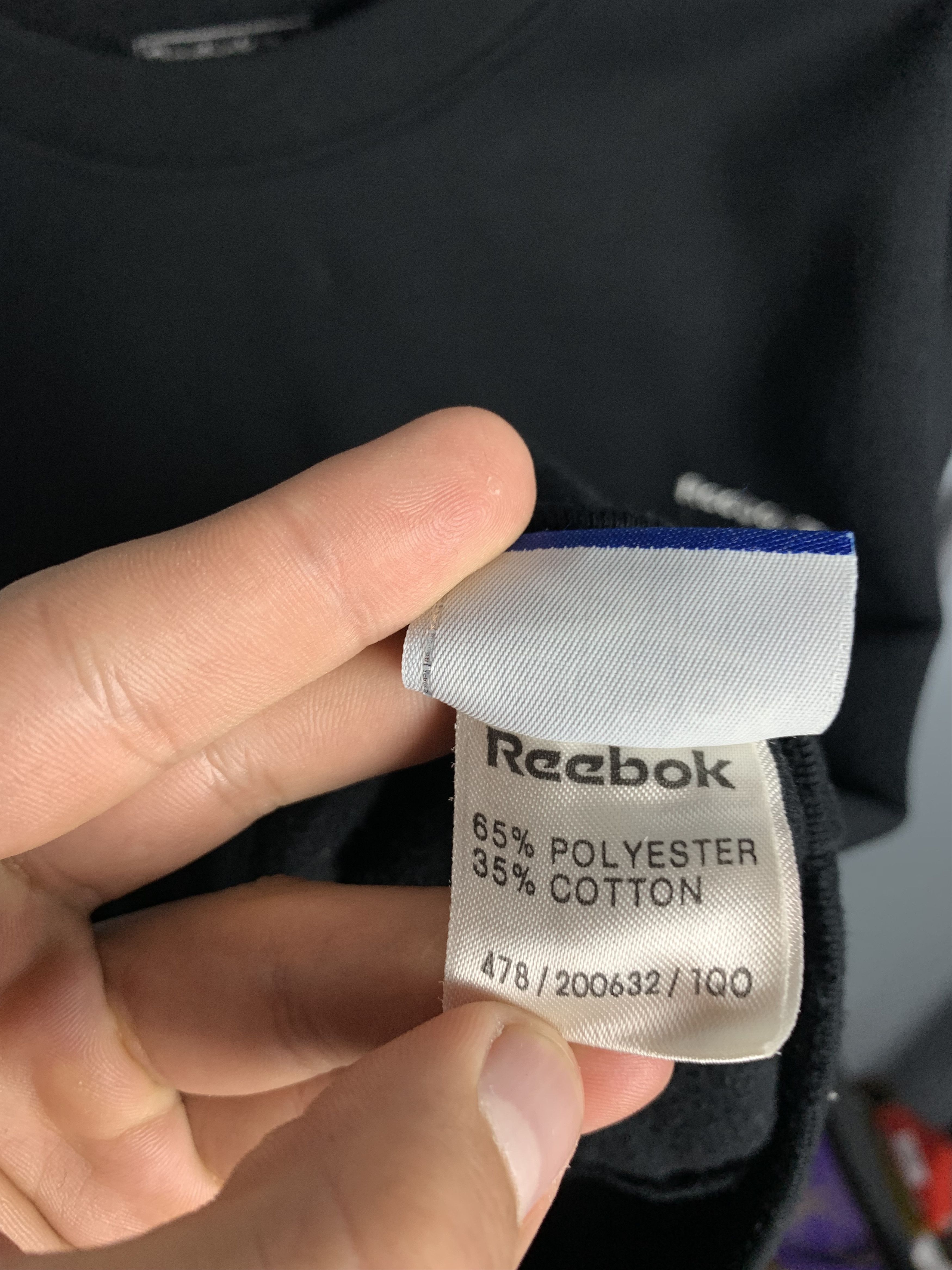 Reebok Reebok Vintage Mens Sweatshirt Size US L / EU 52-54 / 3 - 6 Thumbnail