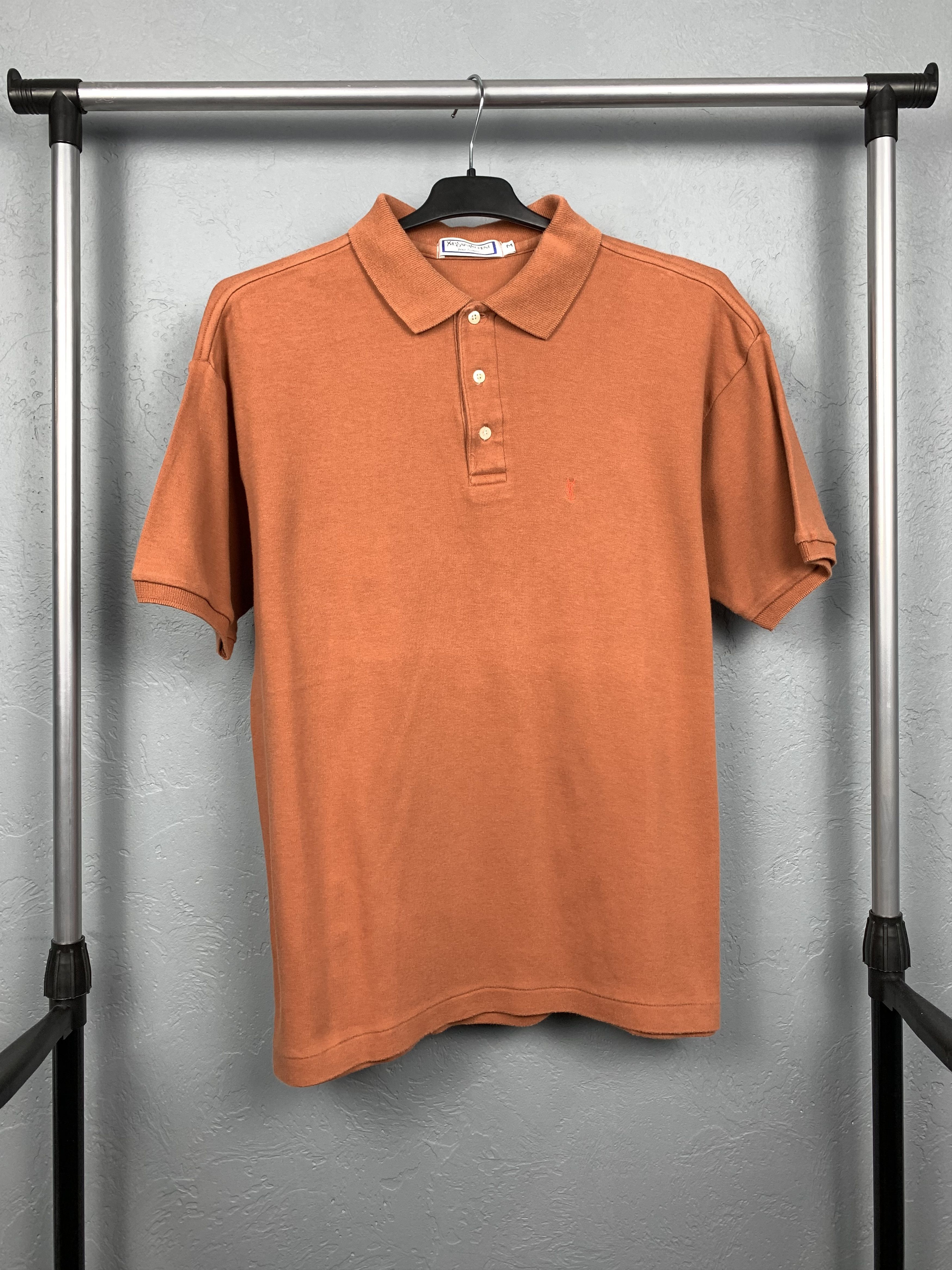 Yves Saint Laurent Yves Saint Laurent YSL 90s Vintage Mens Polo Shirt Size US M / EU 48-50 / 2 - 1 Preview