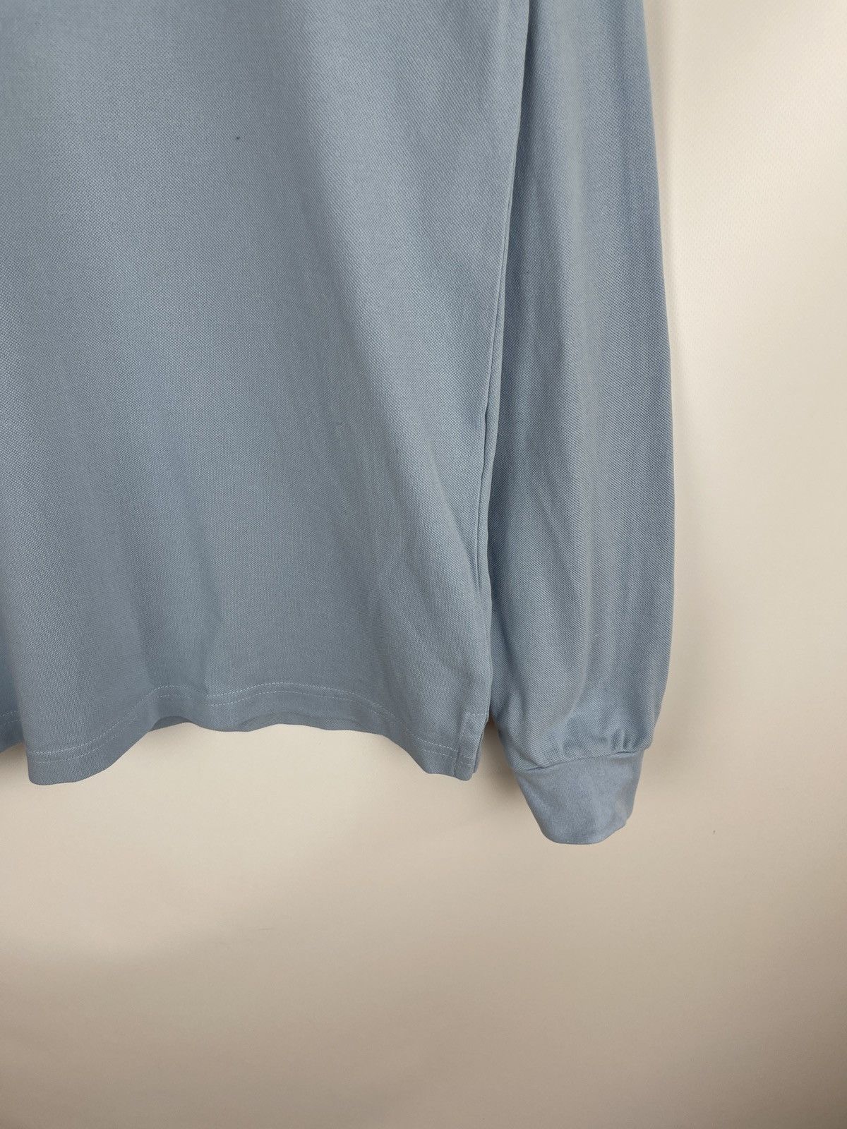 Dolce & Gabbana Dolce & Gabbana vintage blue long sleeve rugby polo shirt Size US L / EU 52-54 / 3 - 4 Thumbnail