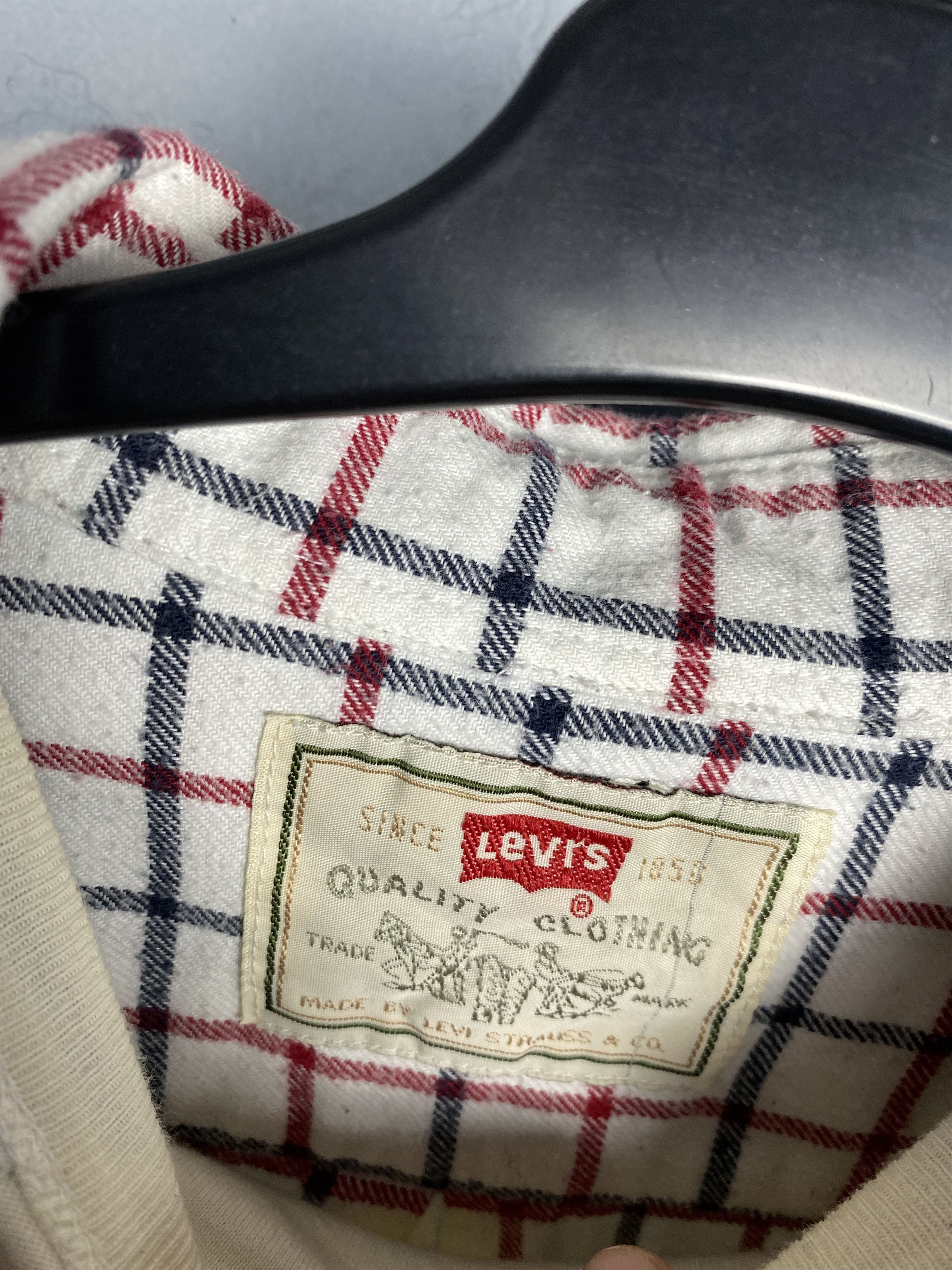 Levi's Vintage Levis Flannel Button Up Shirt Size US L / EU 52-54 / 3 - 4 Thumbnail