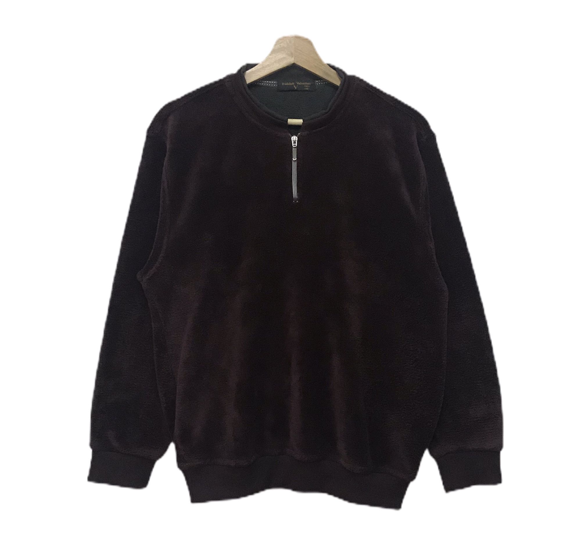 Valentino Vintage Rudolph Valentino Fleece Sweatshirt Size US M / EU 48-50 / 2 - 1 Thumbnail