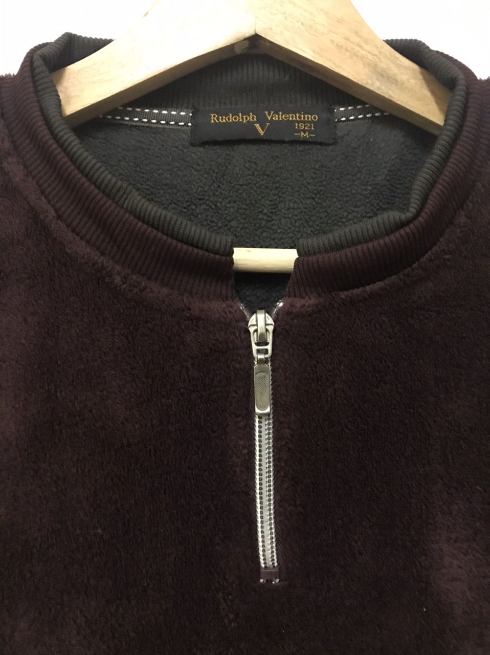 Valentino Vintage Rudolph Valentino Fleece Sweatshirt Size US M / EU 48-50 / 2 - 3 Thumbnail