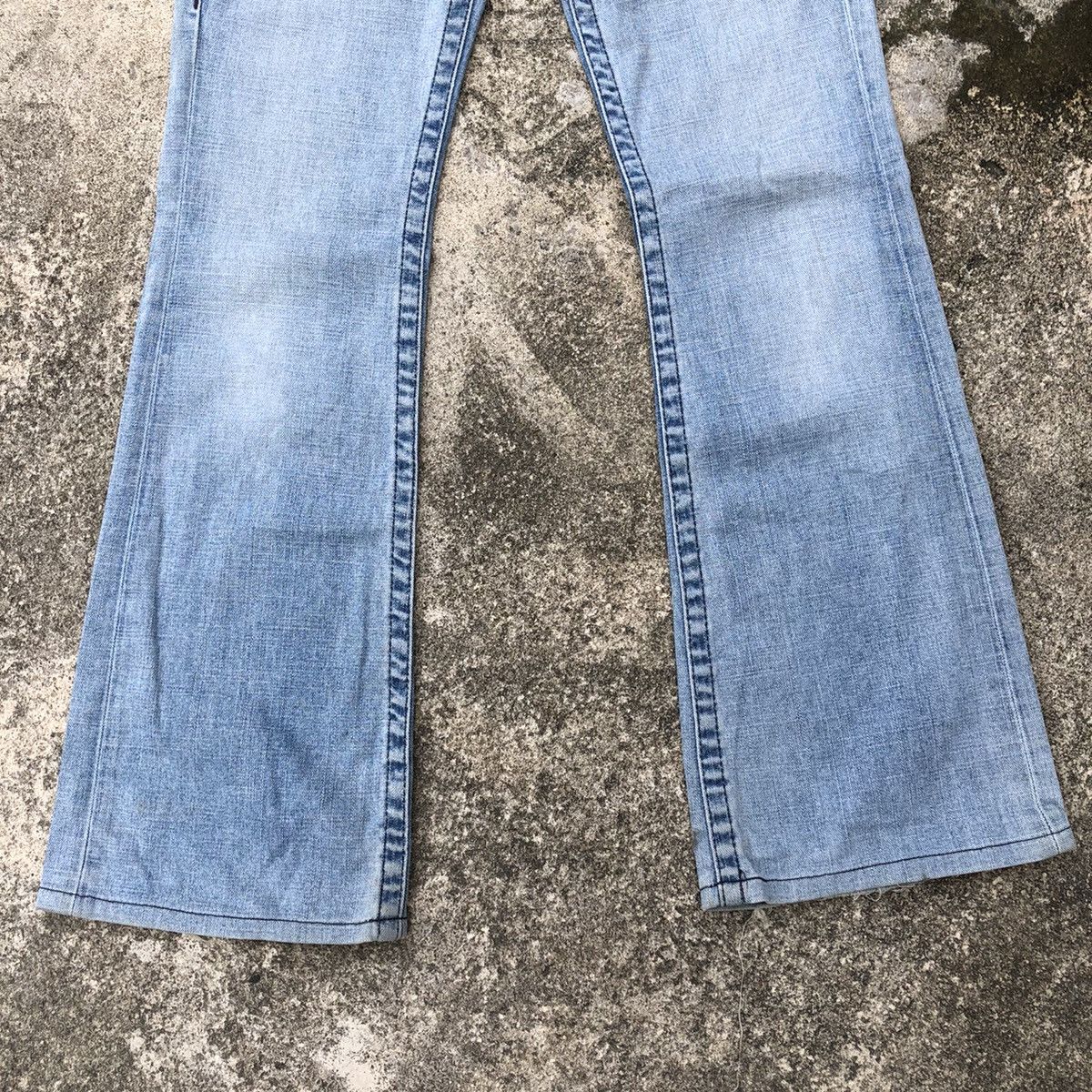 Japanese Brand × True Religion Distressed Vintage True Religion 504 Boot Cut Women Jeans Size 31" - 4 Thumbnail
