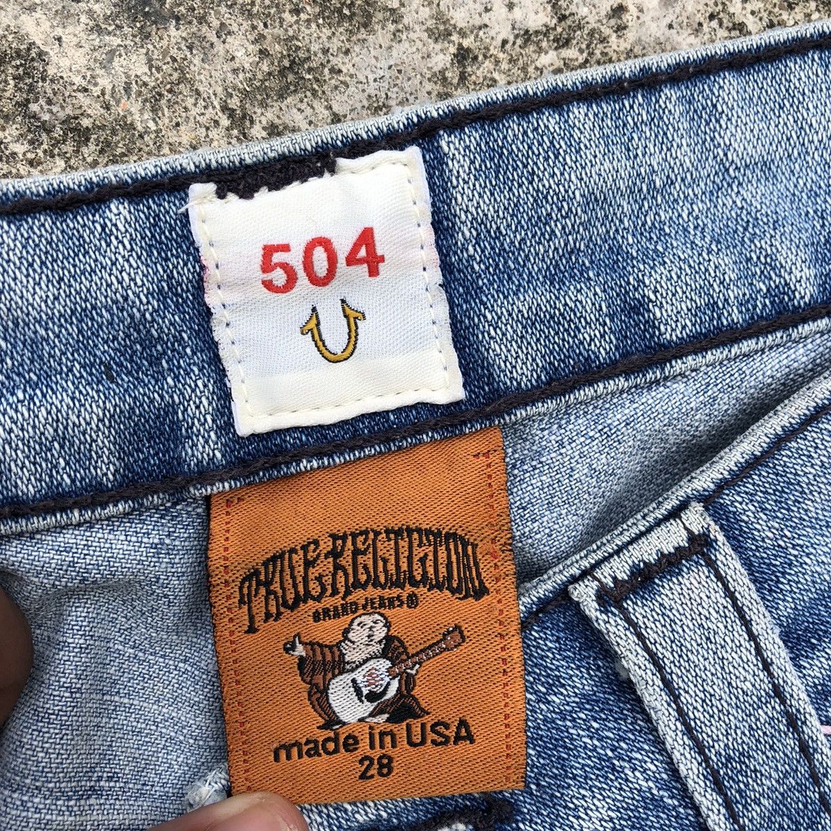 Japanese Brand × True Religion Distressed Vintage True Religion 504 Boot Cut Women Jeans Size 31" - 15 Thumbnail