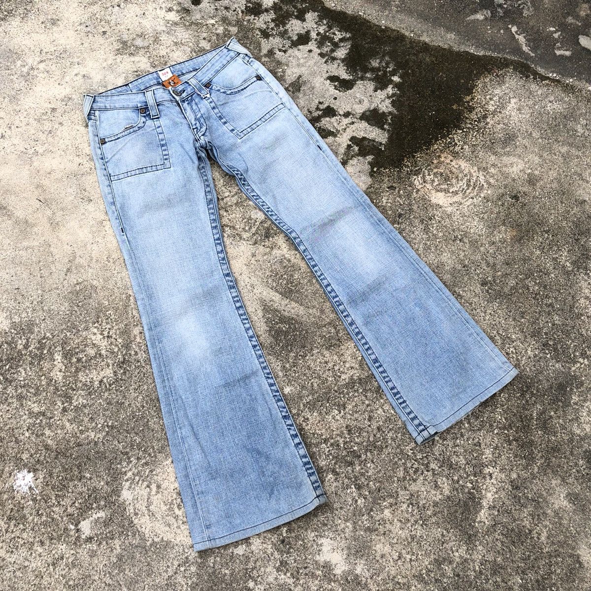 Japanese Brand × True Religion Distressed Vintage True Religion 504 Boot Cut Women Jeans Size 31" - 1 Thumbnail