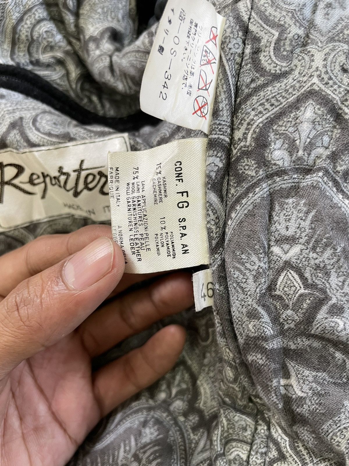 Japanese Brand Reporter for men Size US S / EU 44-46 / 1 - 7 Thumbnail