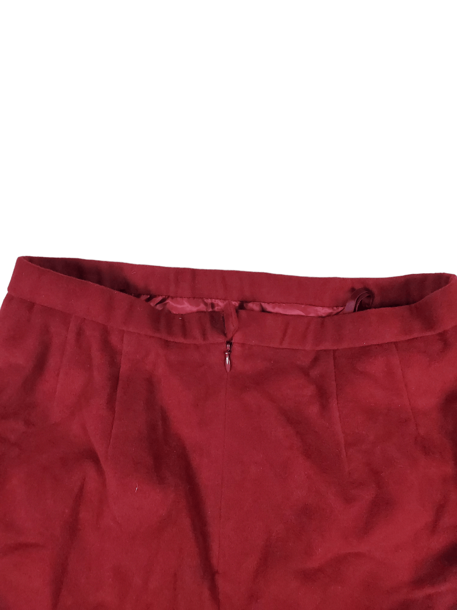 Givenchy × Vintage Midi Skirt Givenchy Glamour Red Size 32" / US 10 / IT 46 - 4 Thumbnail
