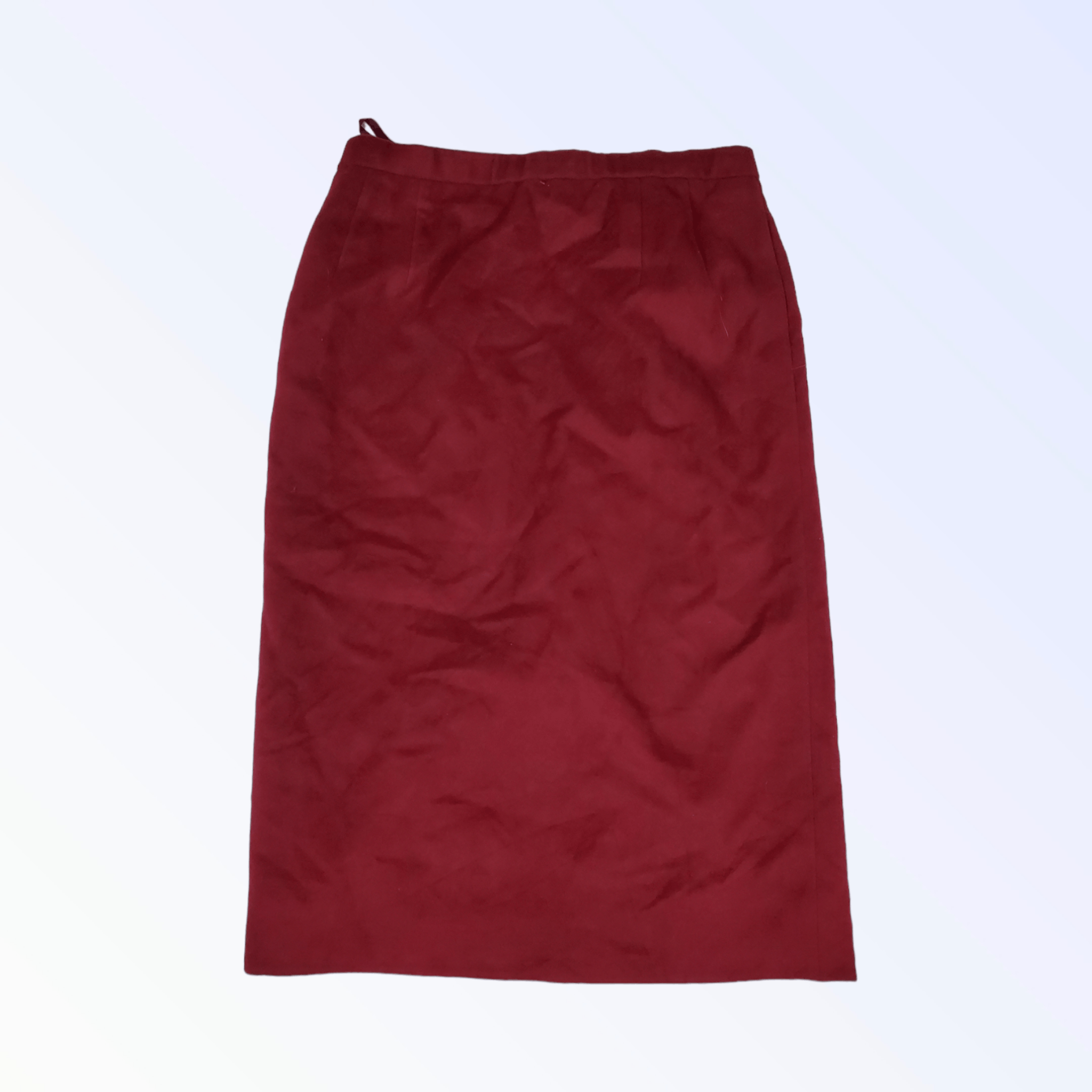 Givenchy × Vintage Midi Skirt Givenchy Glamour Red Size 32" / US 10 / IT 46 - 2 Thumbnail