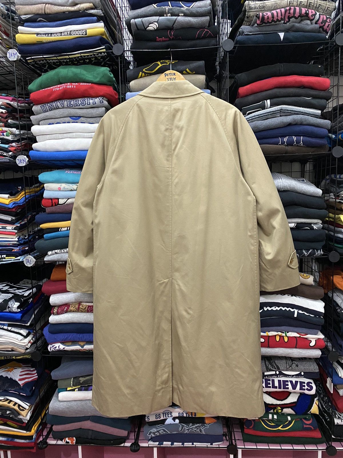 Burberry × Designer × Vintage VINTAGE BURBERRYS LONG COAT NOVACHECK LINING Size US L / EU 52-54 / 3 - 4 Thumbnail