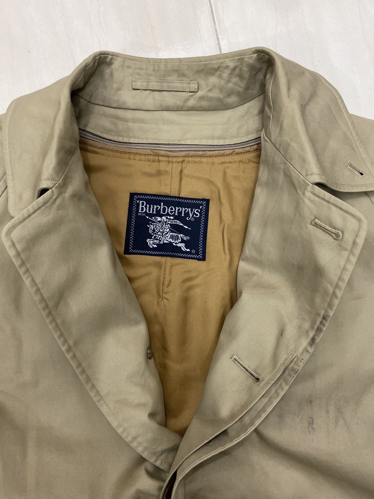 Burberry × Designer × Vintage VINTAGE BURBERRYS LONG COAT NOVACHECK LINING Size US L / EU 52-54 / 3 - 11 Thumbnail