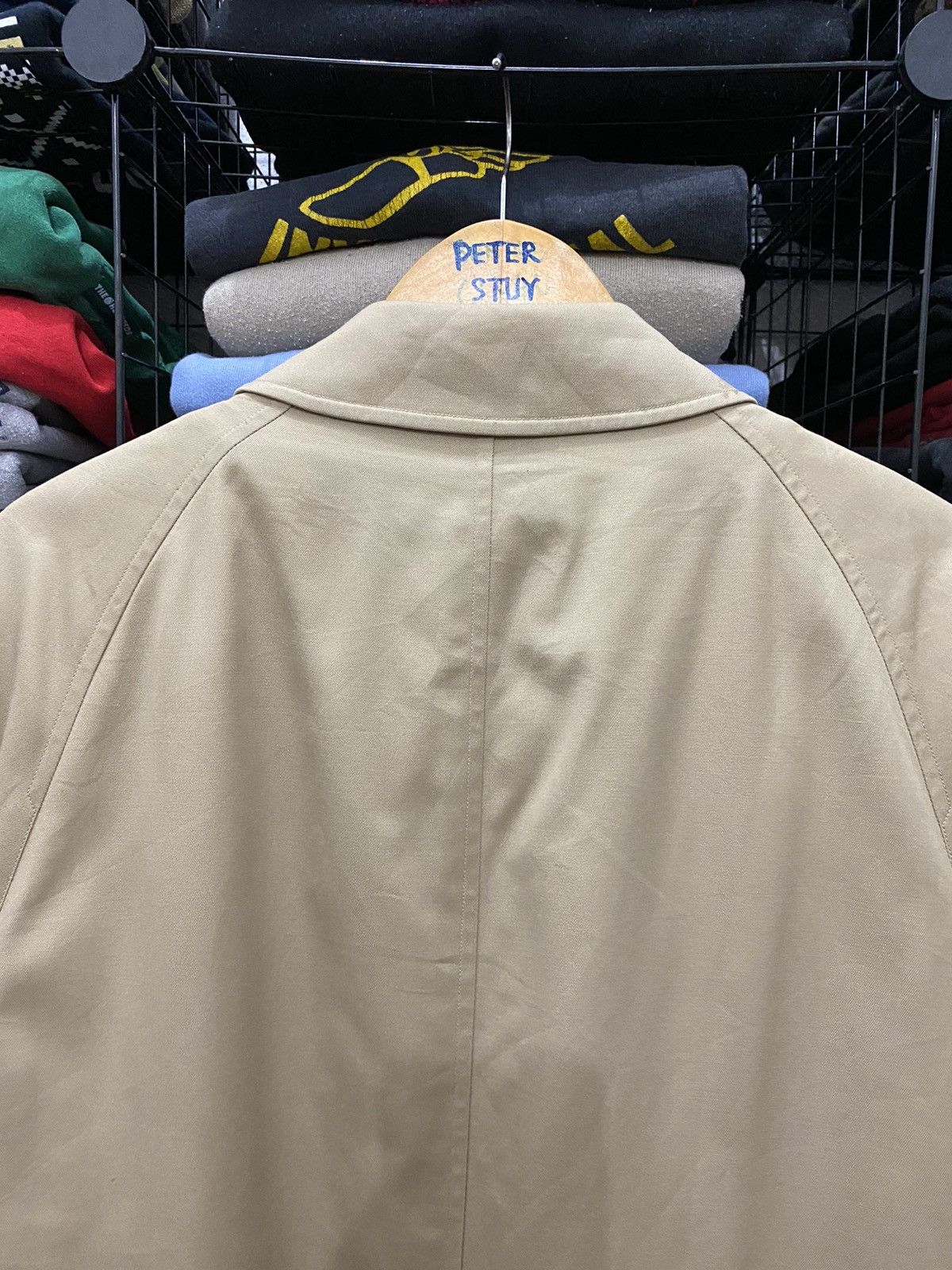 Burberry × Designer × Vintage VINTAGE BURBERRYS LONG COAT NOVACHECK LINING Size US L / EU 52-54 / 3 - 10 Thumbnail
