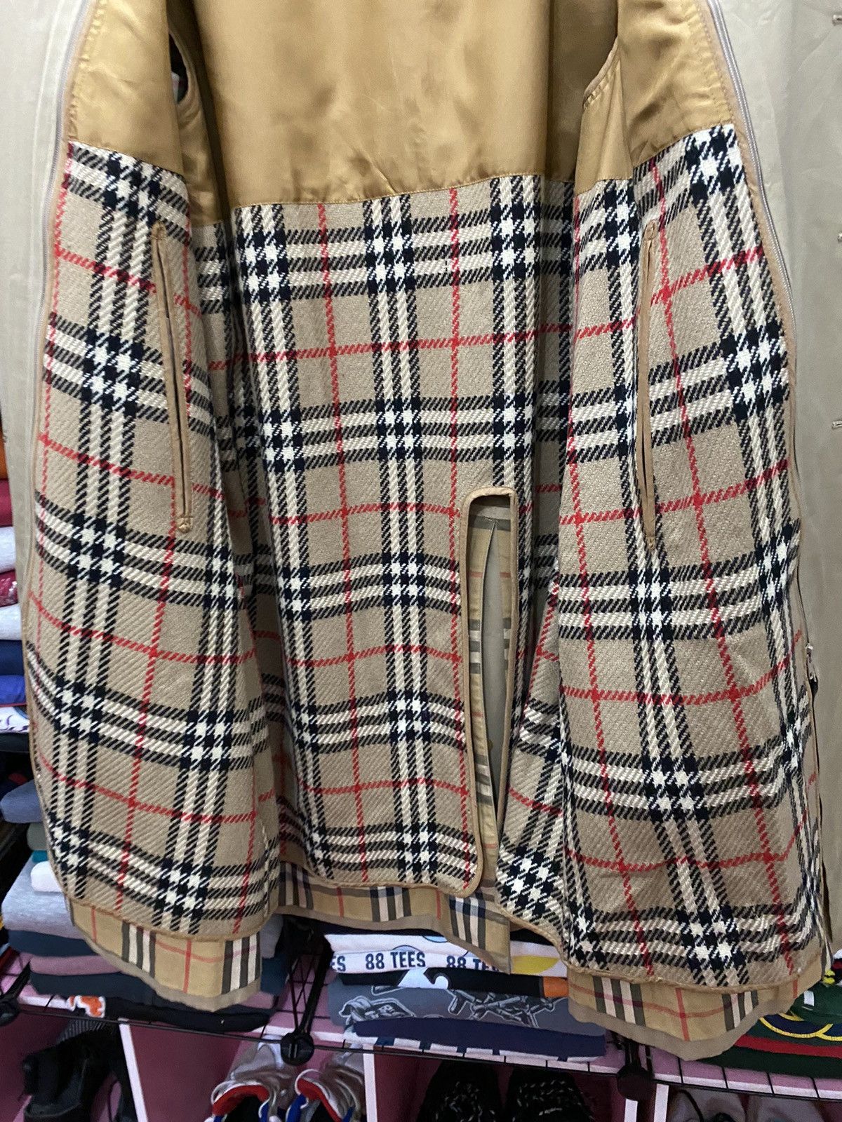 Burberry × Designer × Vintage VINTAGE BURBERRYS LONG COAT NOVACHECK LINING Size US L / EU 52-54 / 3 - 6 Thumbnail
