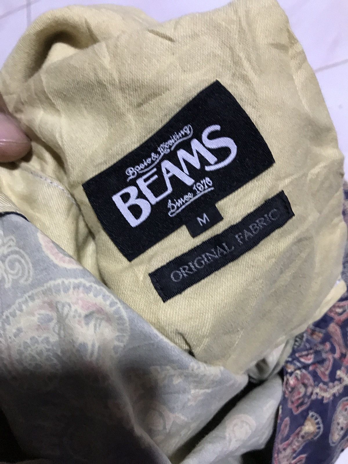 Beams Plus × Japanese Brand BEAMS PAISLEY DESIGN SHORT PANTS Size US 32 / EU 48 - 8 Thumbnail