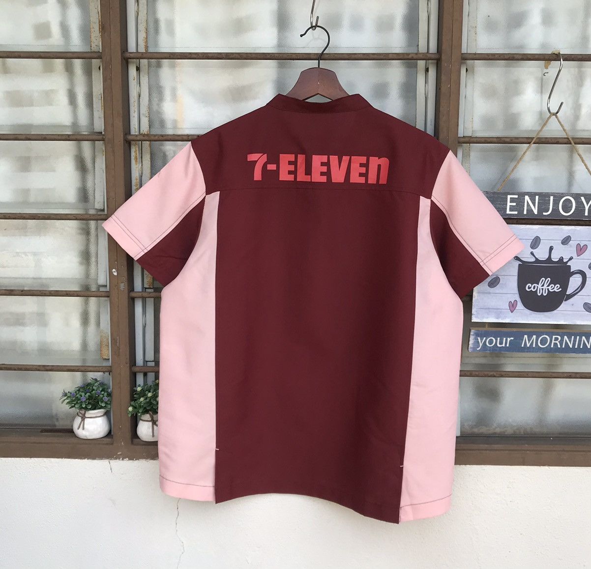 Logo 7 × Vintage Vintage 7 eleven shirt big logo L Baggy Loose Size US L / EU 52-54 / 3 - 3 Thumbnail