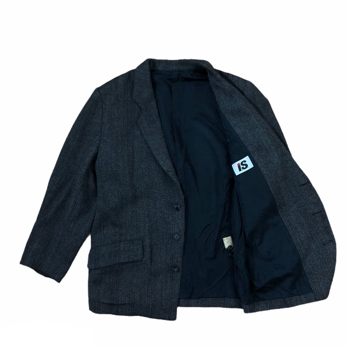 Issey Miyake 🔥VINTAGE WOOL HERRINGBONE ISSEY MIYAKE DOUBLE BREAST Size US M / EU 48-50 / 2 - 6 Thumbnail