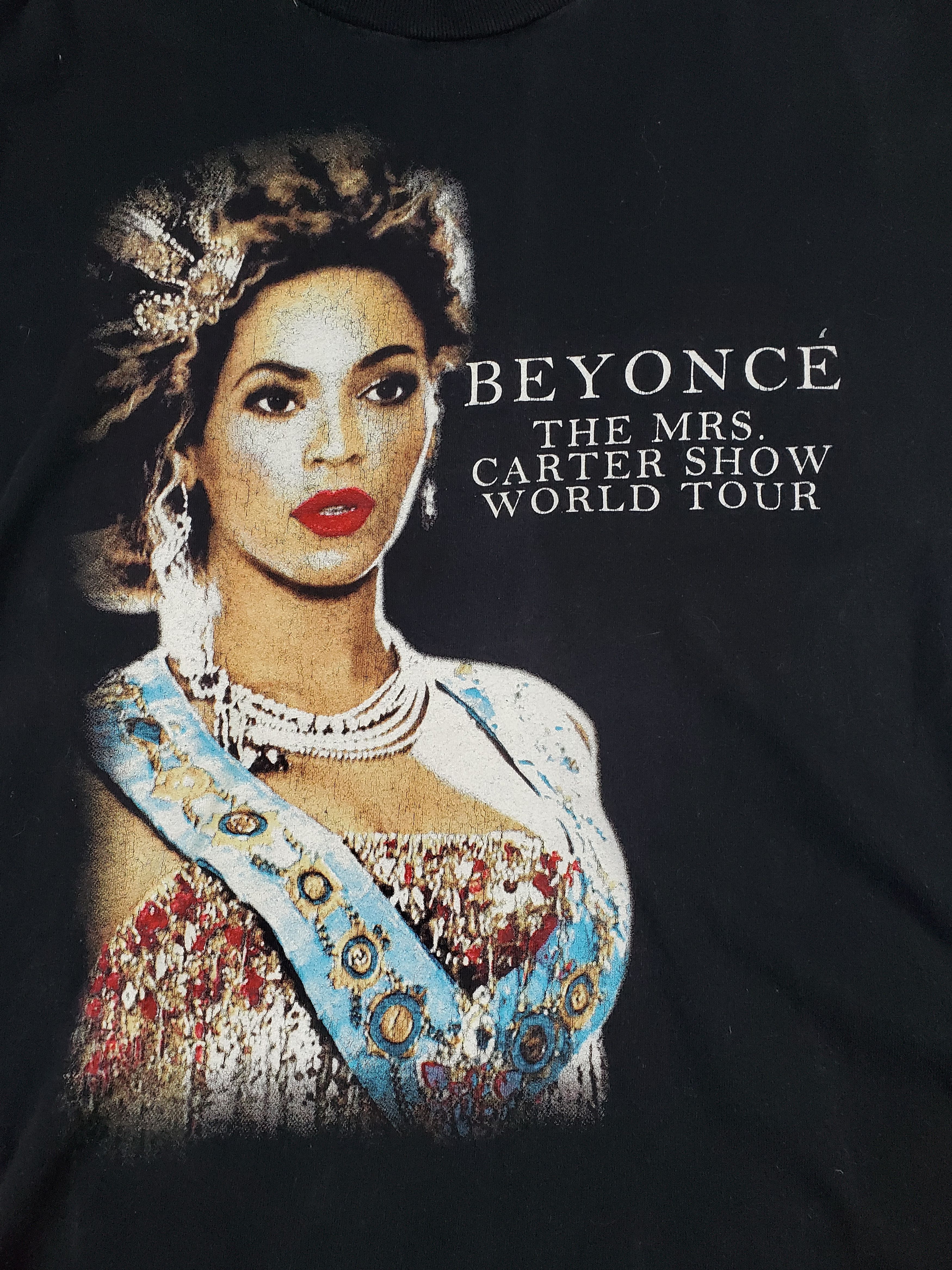 Band Tees × Beyonce × Vintage 🔥Vintage Beyonce Tour Tee🔥 Size US M / EU 48-50 / 2 - 7 Thumbnail