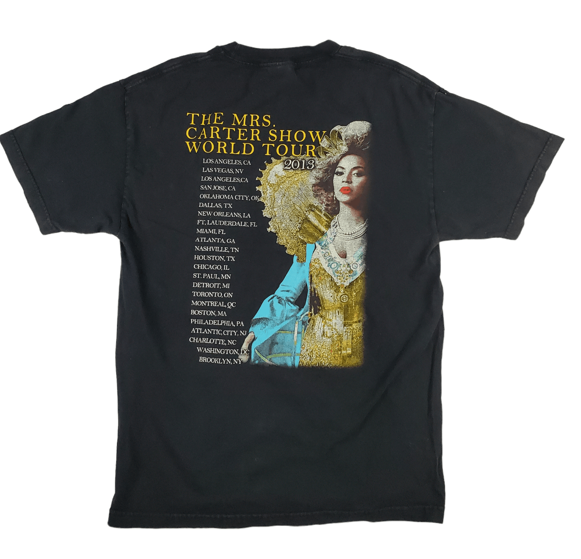 Band Tees × Beyonce × Vintage 🔥Vintage Beyonce Tour Tee🔥 Size US M / EU 48-50 / 2 - 2 Thumbnail