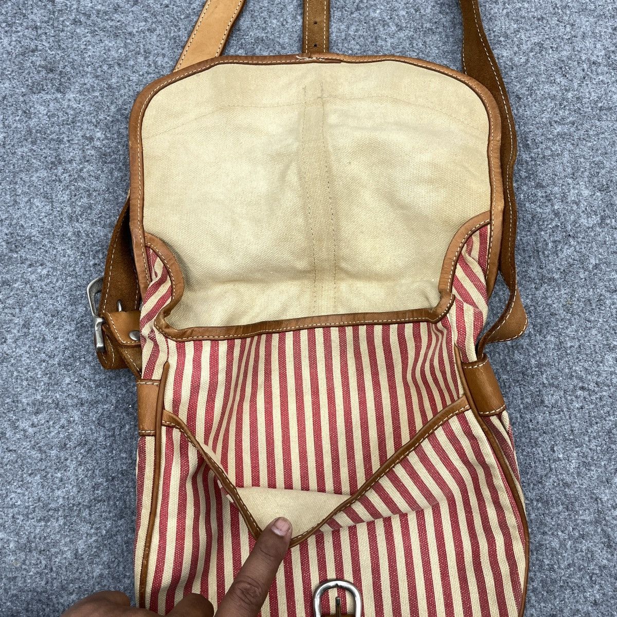 Japanese Brand × Vintage Vintage Japanese Brand Hickory Sling Bags Size ONE SIZE - 10 Thumbnail