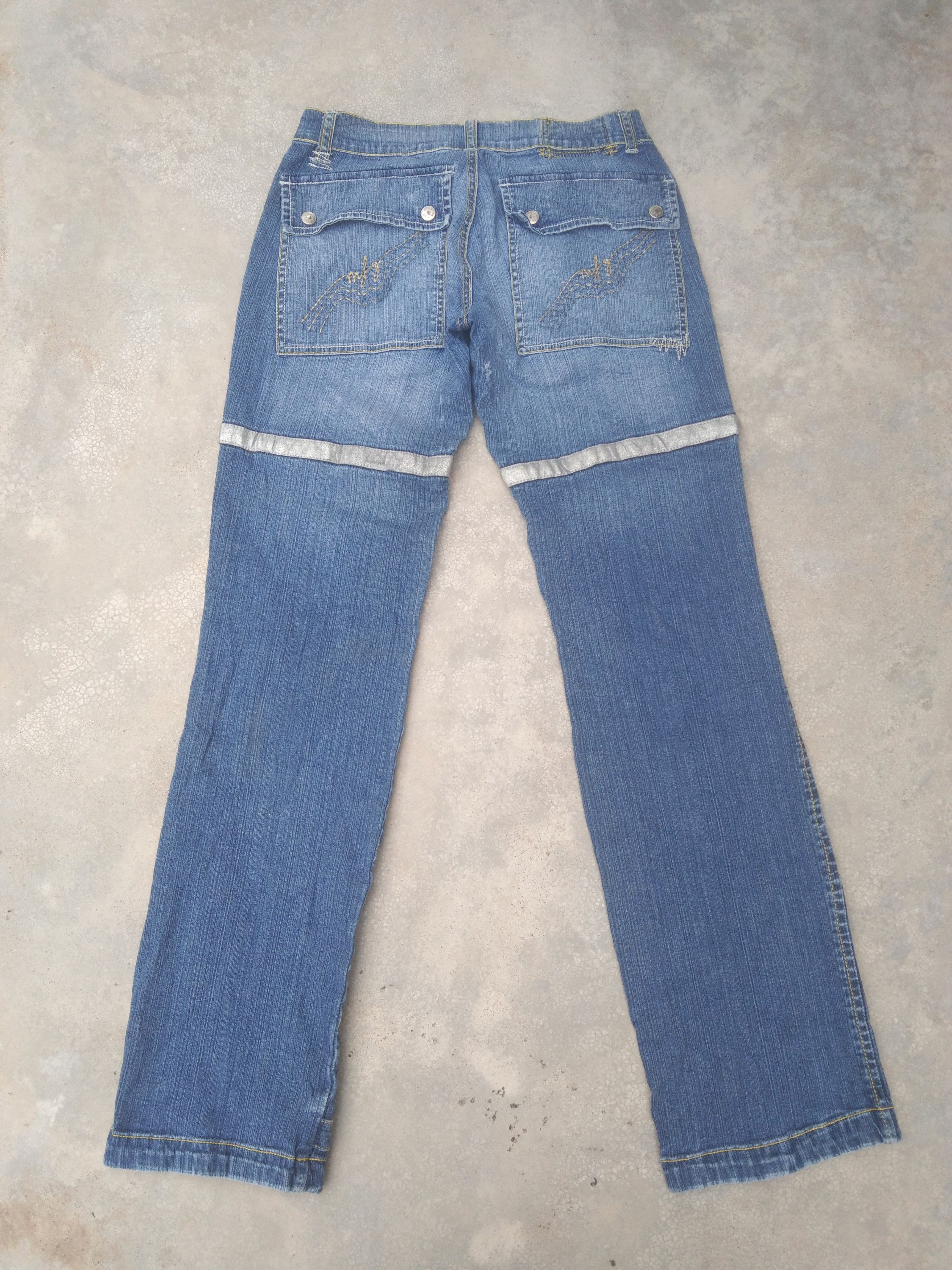 Embroidered Marithe Francois Girbaud Jeans