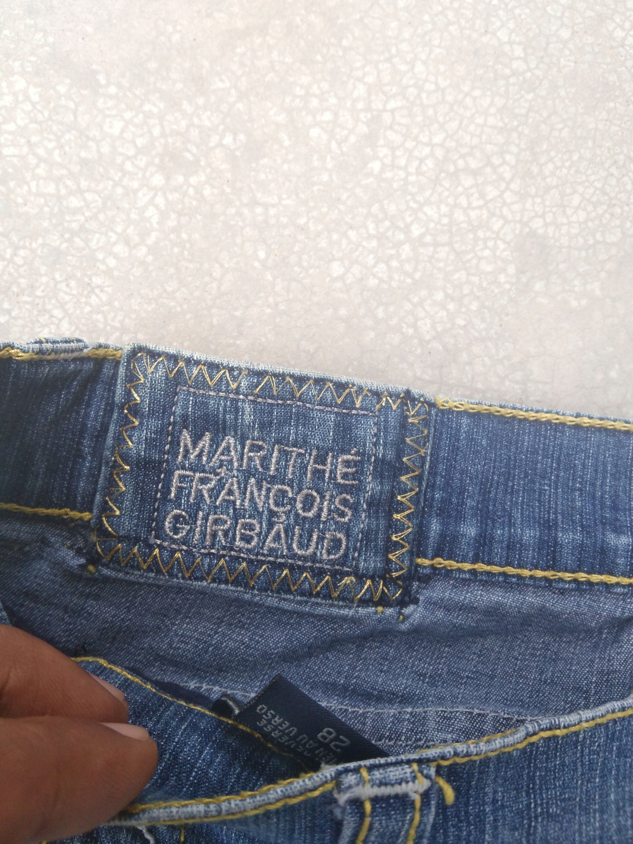 Jean × Marithe + Francois Girbaud Embroidered Marithe Francois Girbaud Jeans 28x31.5 Size US 28 / EU 44 - 9 Thumbnail