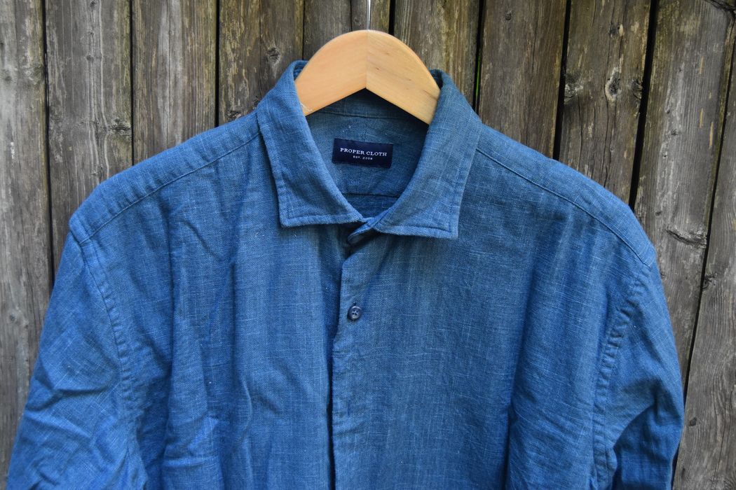 Slub Button Down Shirt main image 0