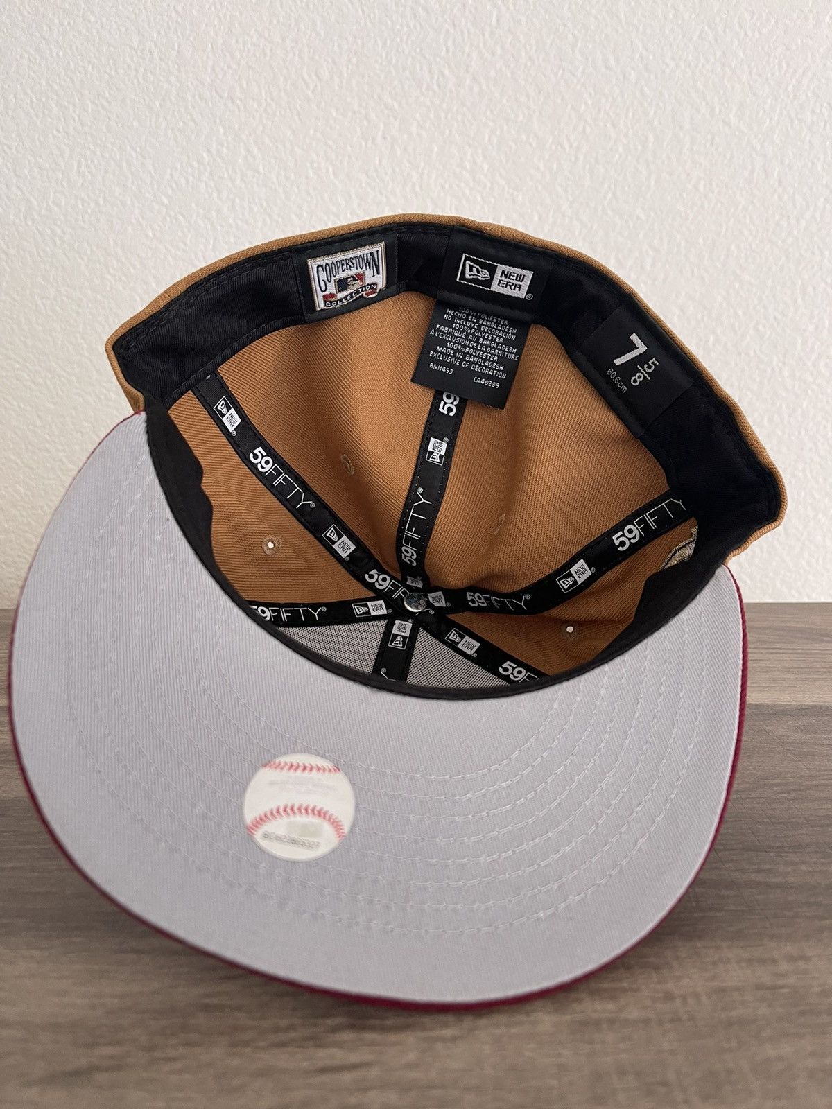MLB Sneakertown Houston Astros Peanut/Cranberry - Size 7 5/8 Size ONE SIZE - 4 Thumbnail