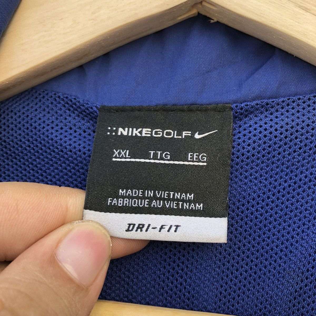 Nike VINTAGE NIKE GOLF WINDBREAKER JACKET Size US XXL / EU 58 / 5 - 8 Thumbnail