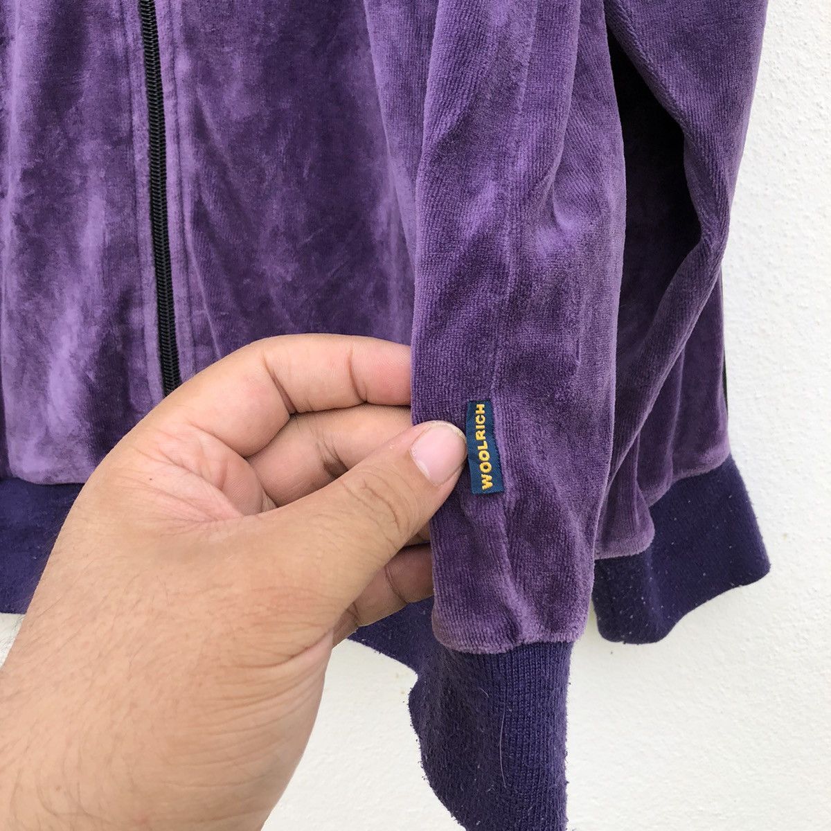 Woolrich Woolen Mills VELVET JACKET WOOLRICH PURPLE Size US L / EU 52-54 / 3 - 3 Thumbnail