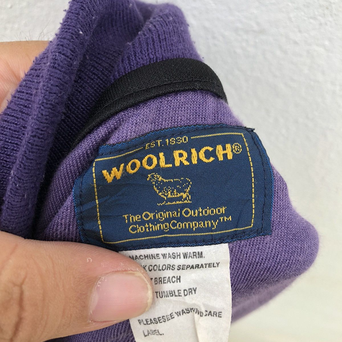 Woolrich Woolen Mills VELVET JACKET WOOLRICH PURPLE Size US L / EU 52-54 / 3 - 7 Thumbnail