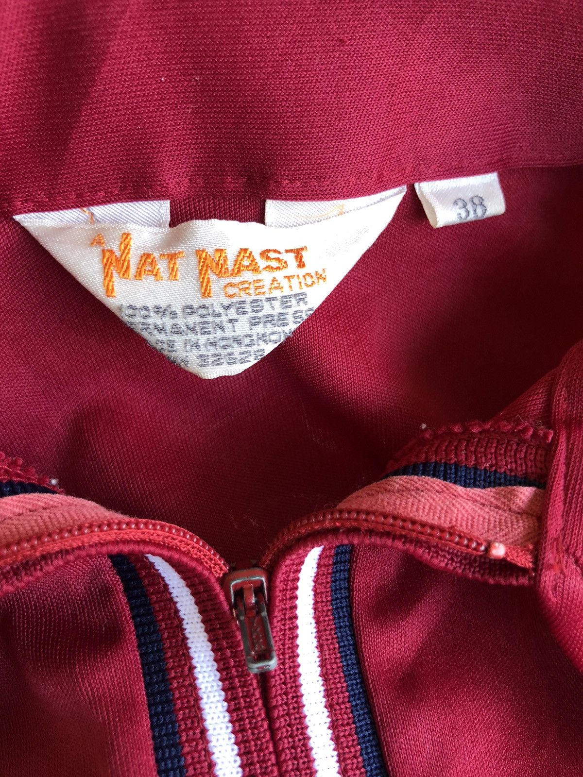 Sears Vtg Nat Nast Polyester Zipper Bowling Shirt Sears Size US S / EU 44-46 / 1 - 7 Thumbnail