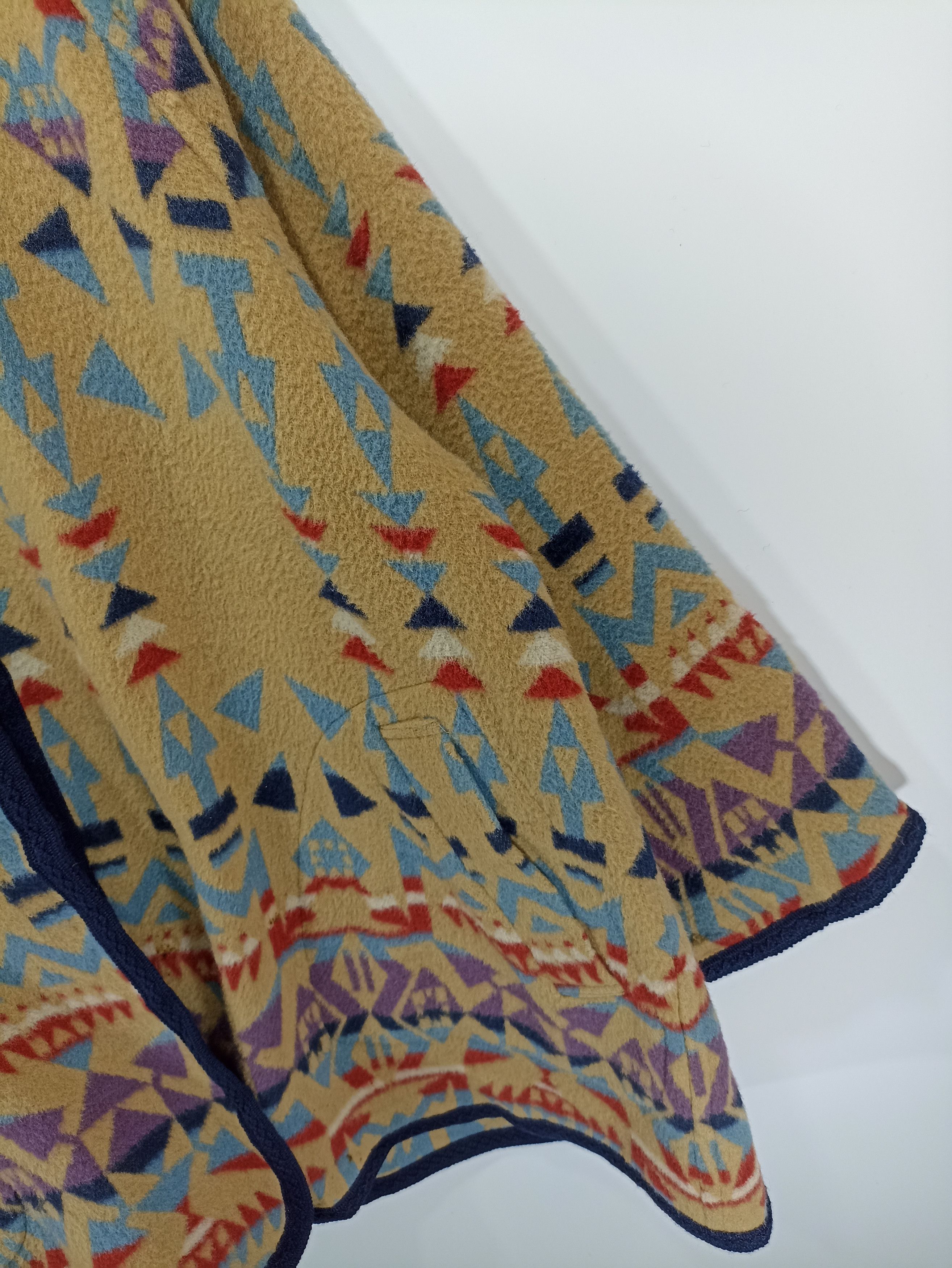 Japanese Brand × Native × Vintage Vintage Folkner native Navajo Wool Cloaks Hoodie Size US M / EU 48-50 / 2 - 2 Thumbnail