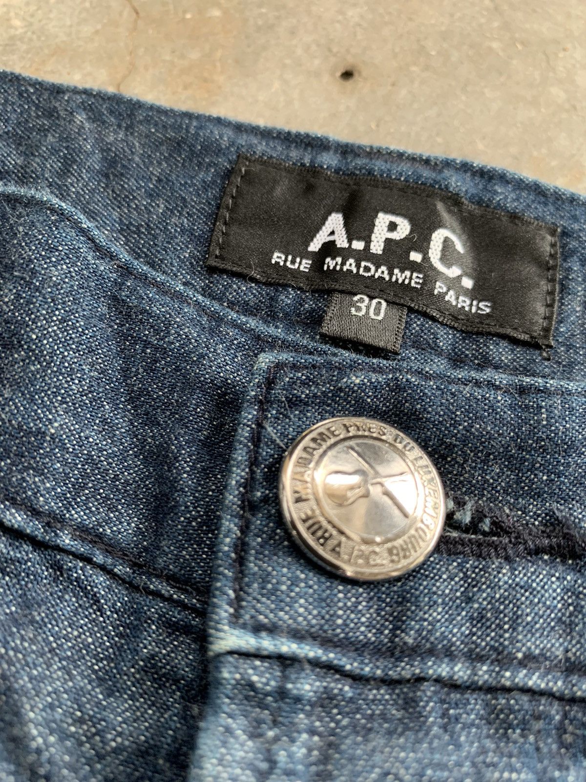 A.P.C. APC Soft Denim Slim Fit Pant Size US 32 / EU 48 - 4 Thumbnail