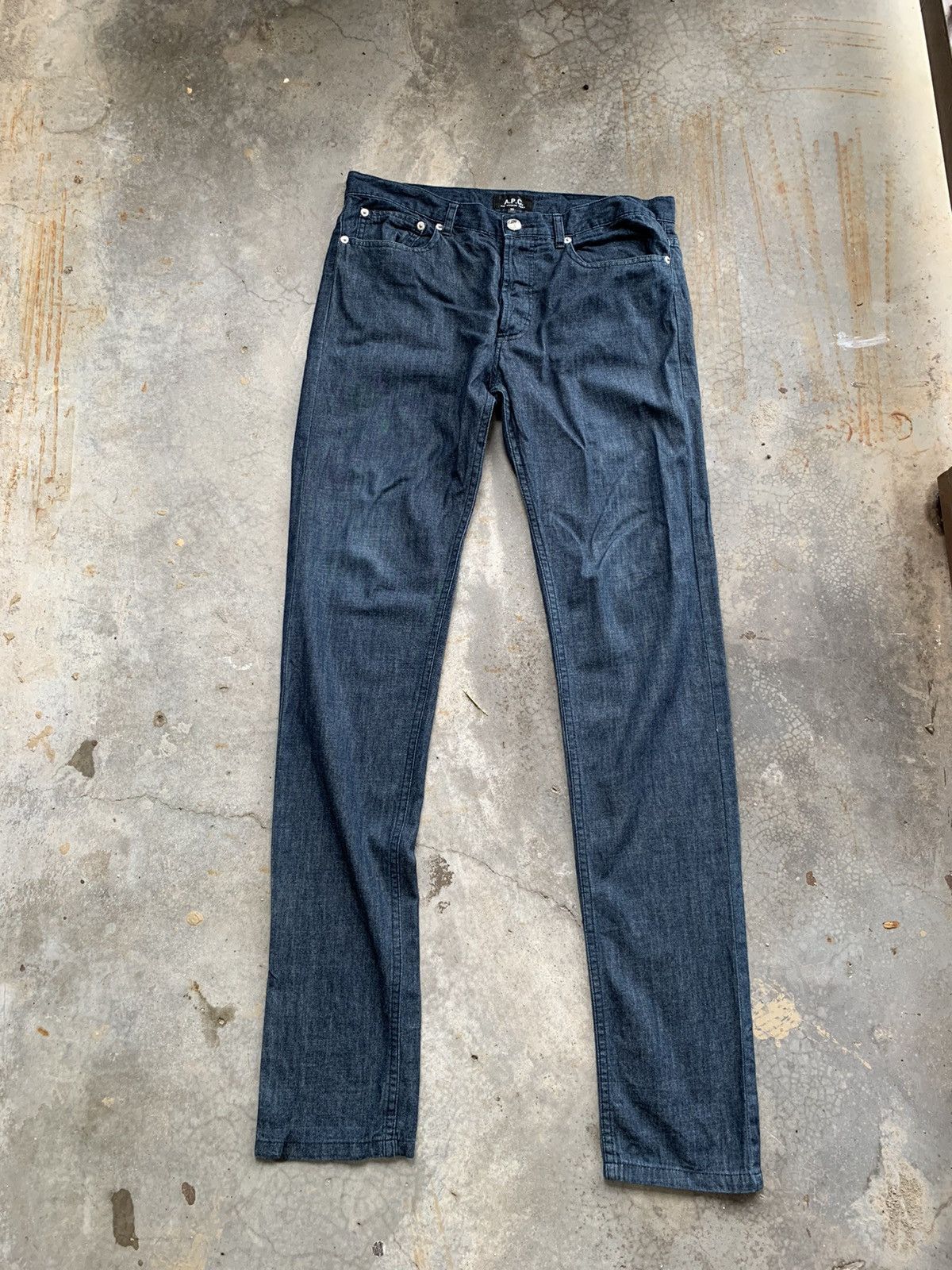 A.P.C. APC Soft Denim Slim Fit Pant Size US 32 / EU 48 - 1 Thumbnail